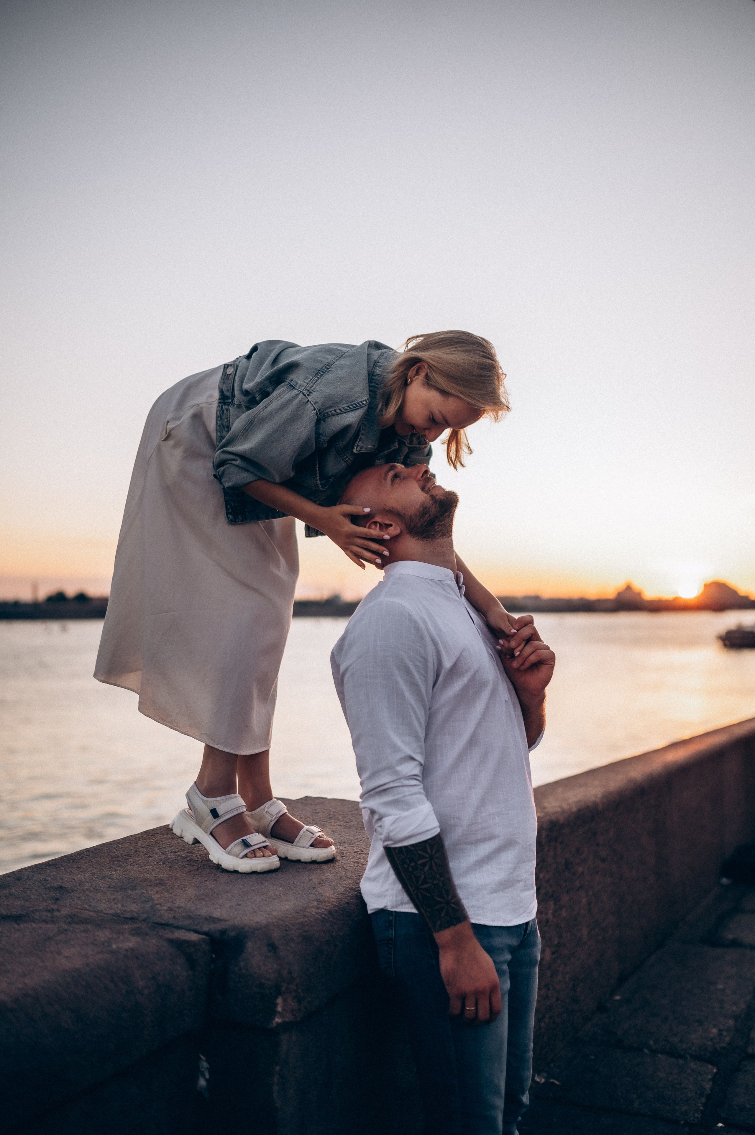 Лав стори Питер на рассвете. Фотограф ПИТЕР СПБ Надежда Баранова