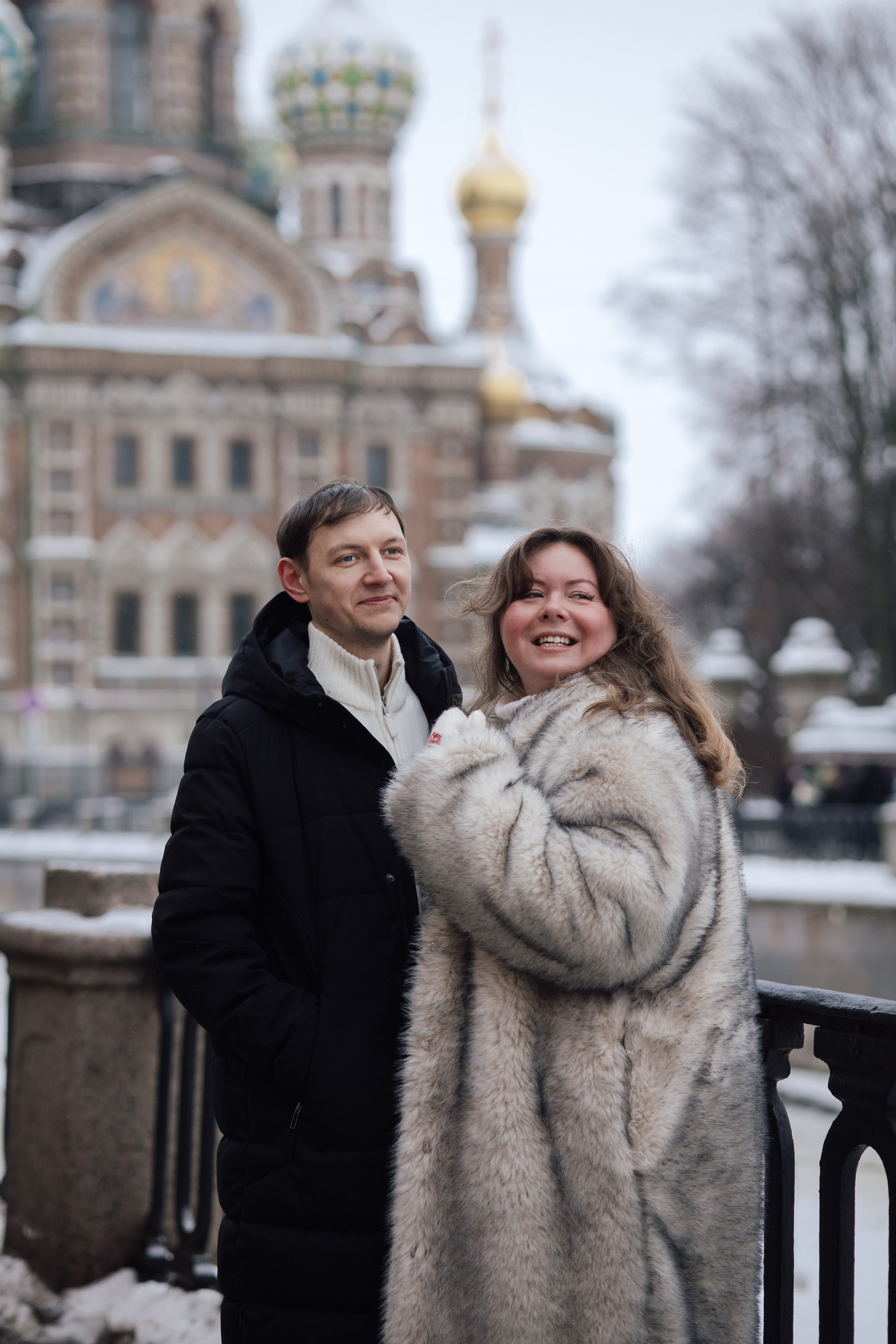 Зимняя глава. Артем и Лиза. Ваш фотограф в Санкт-Петербурге