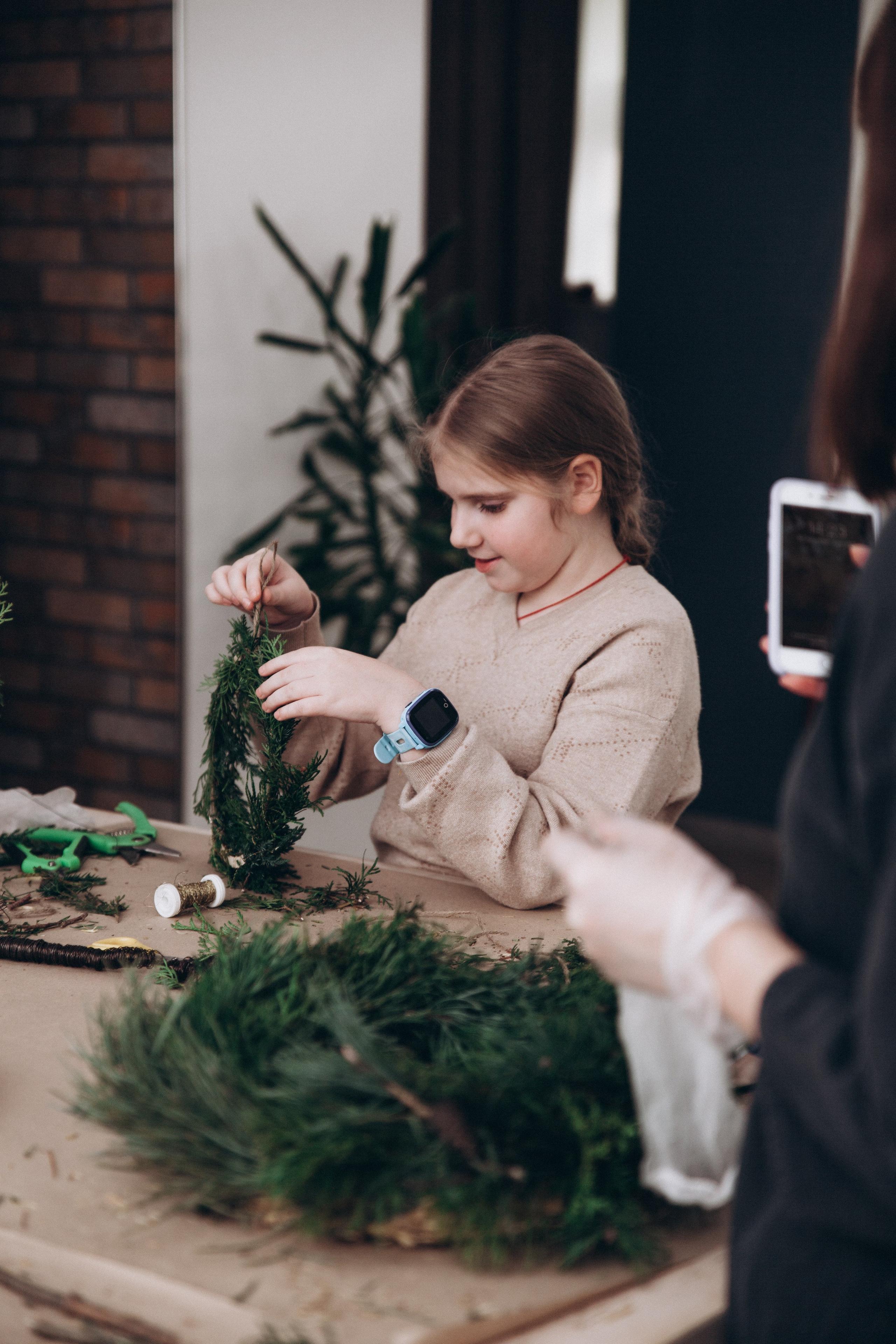 Рождественский мастер-класс. Репортажный и детский фотограф в Минске