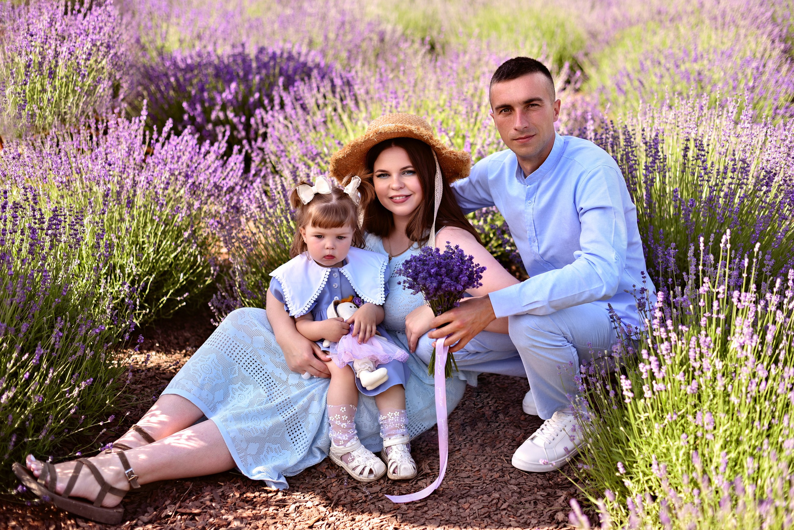 Лавандовая фотосессия для Анны. Фотограф беременности и новорожденных малышей Анастасия Никитина