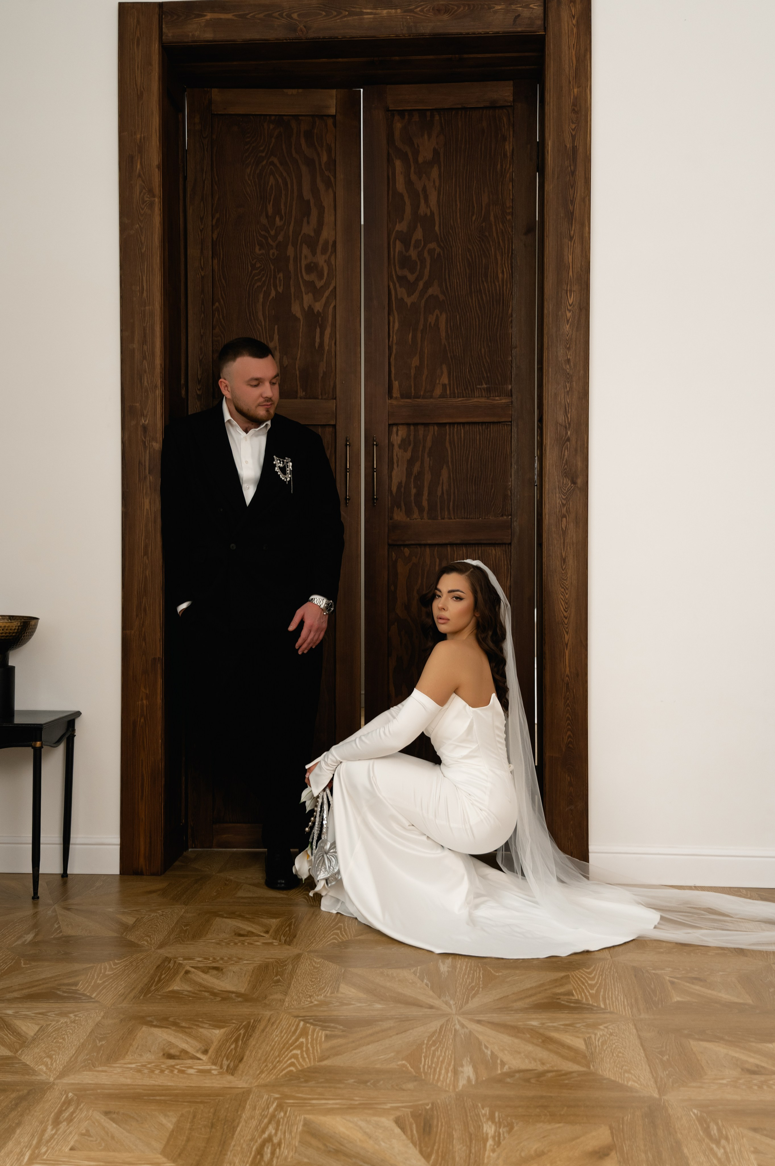 Свадебная фотосессия в студии. Свадебный и семейный фотограф в Краснодаре Алина Мельник