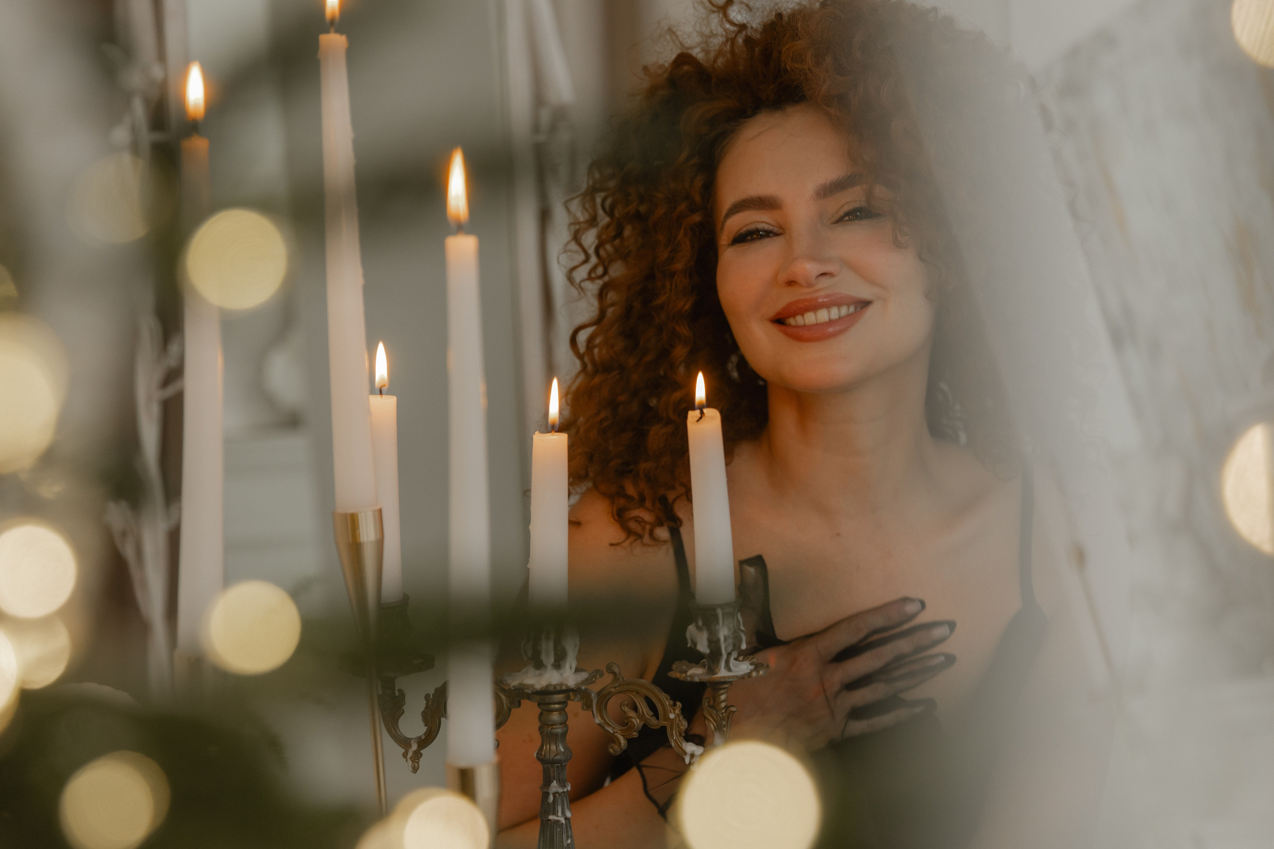 Новогодняя роскошь 2026. Семейный фотограф в Санкт-Петербурге Ева Маркова