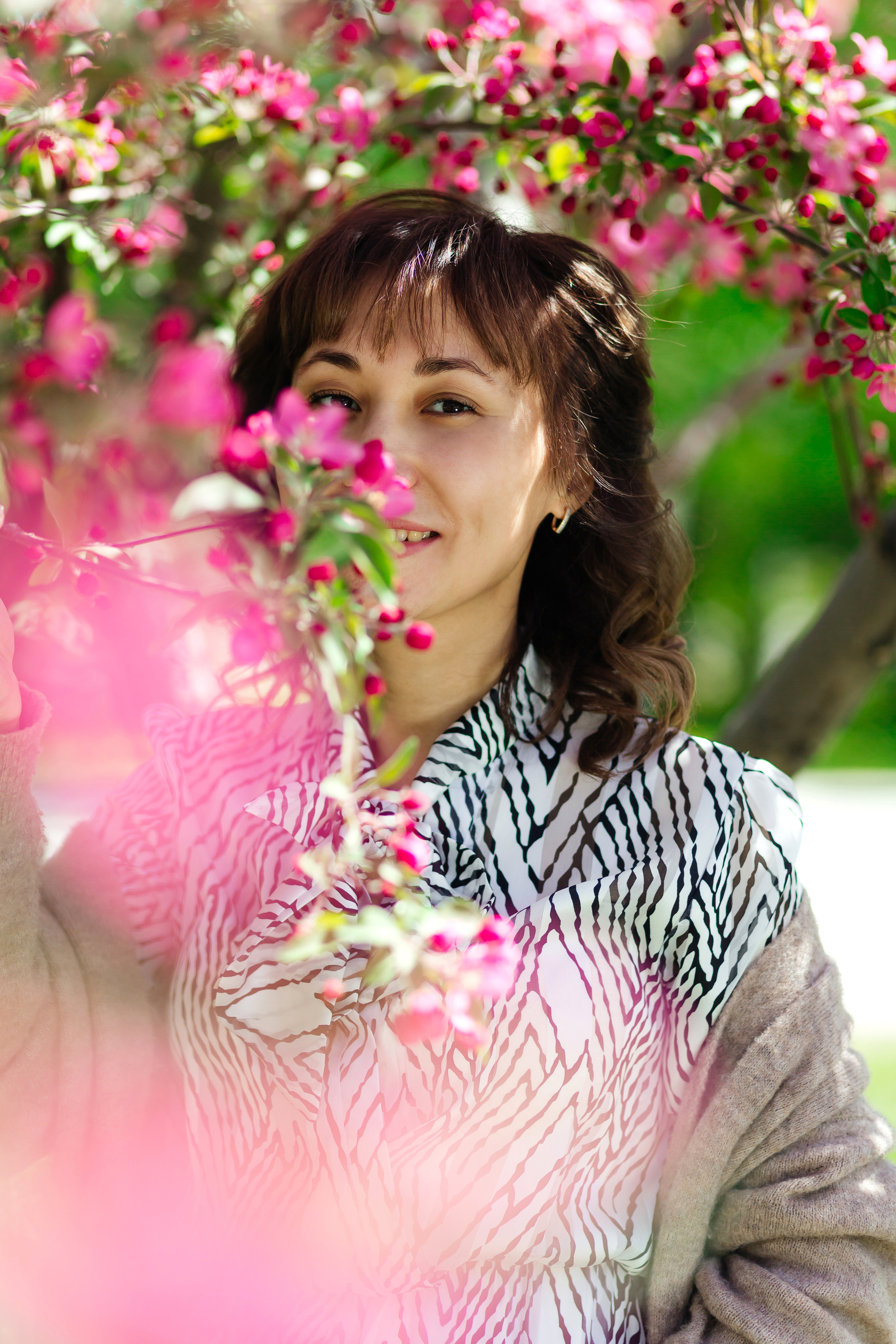 Фотосессия цветения и беременности Айнарочки. Женский фотограф в Оренбурге Ирина Заводчикова