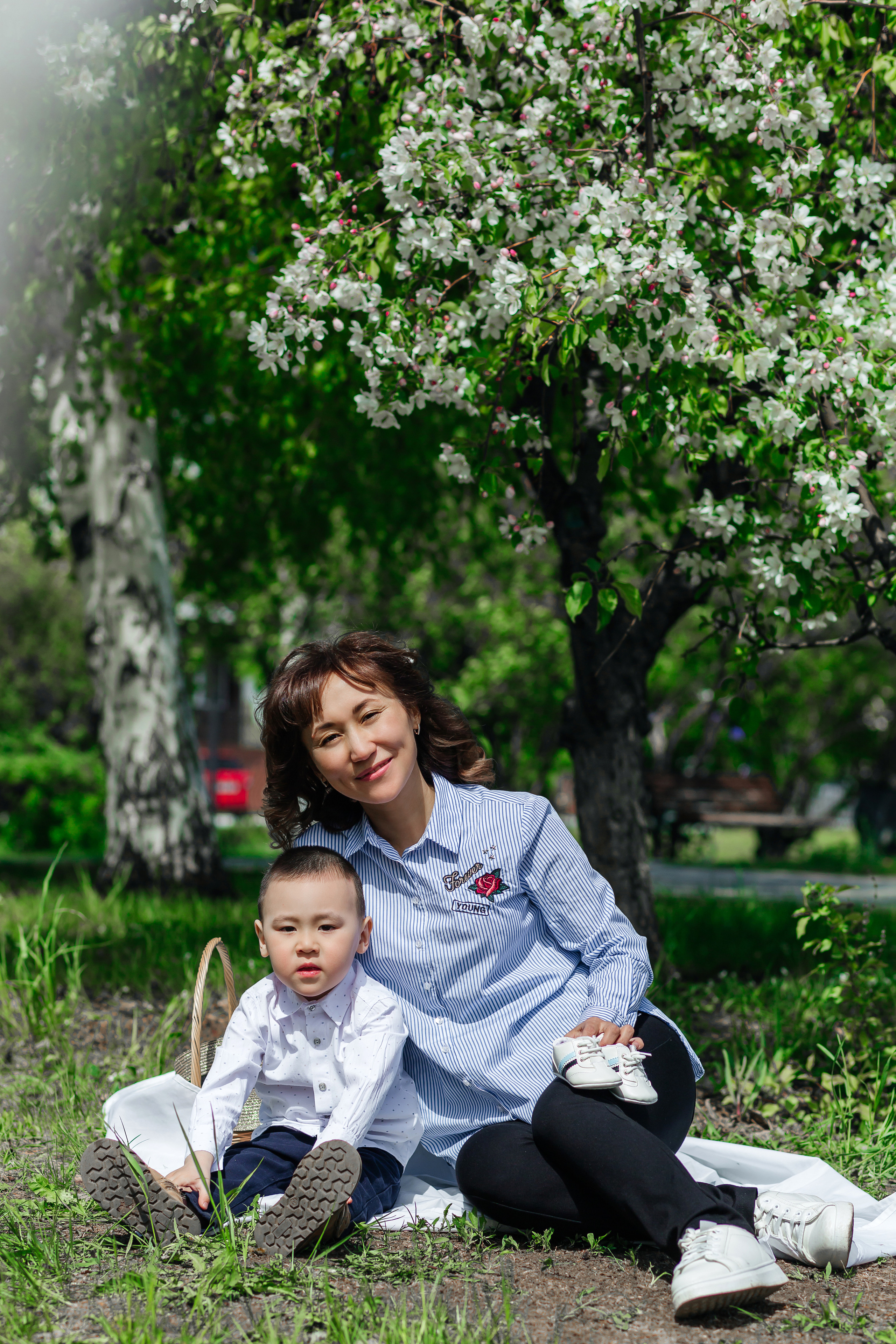 Фотосессия цветения и беременности Айнарочки. Женский фотограф в Оренбурге Ирина Заводчикова