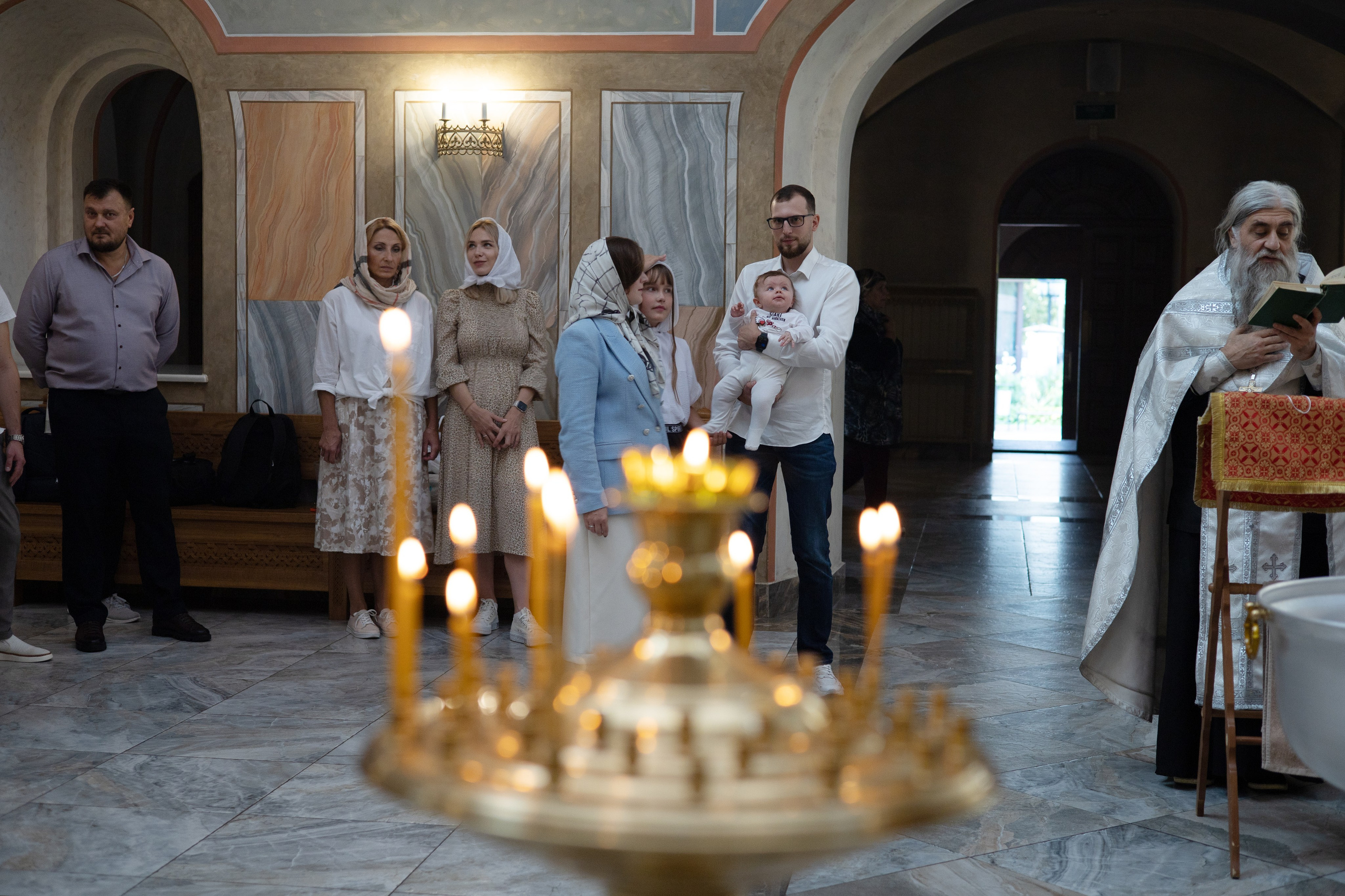 Крещение. Семейная и портретная съёмка в Москве