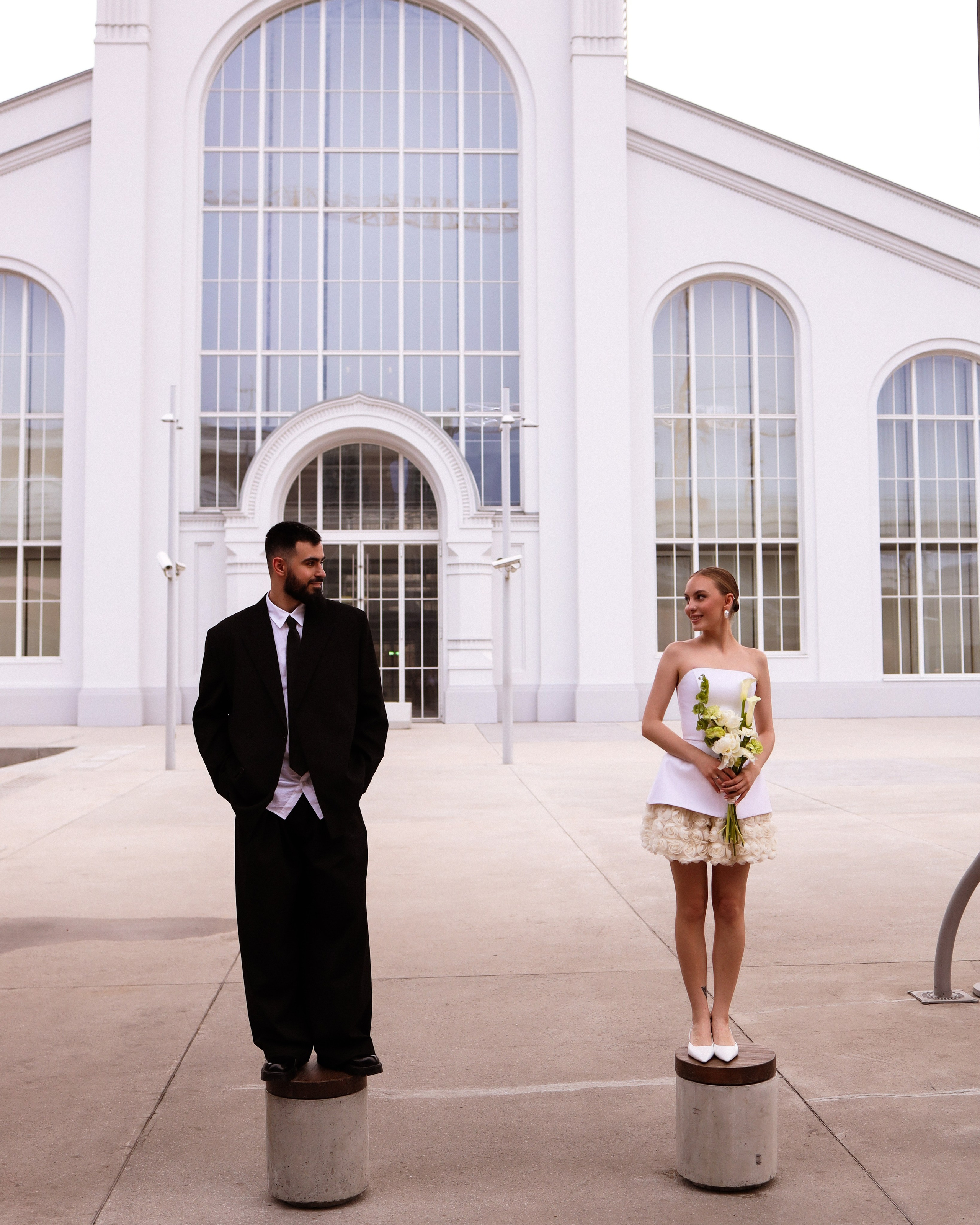 Свадебная прогулка у ГЭС-2