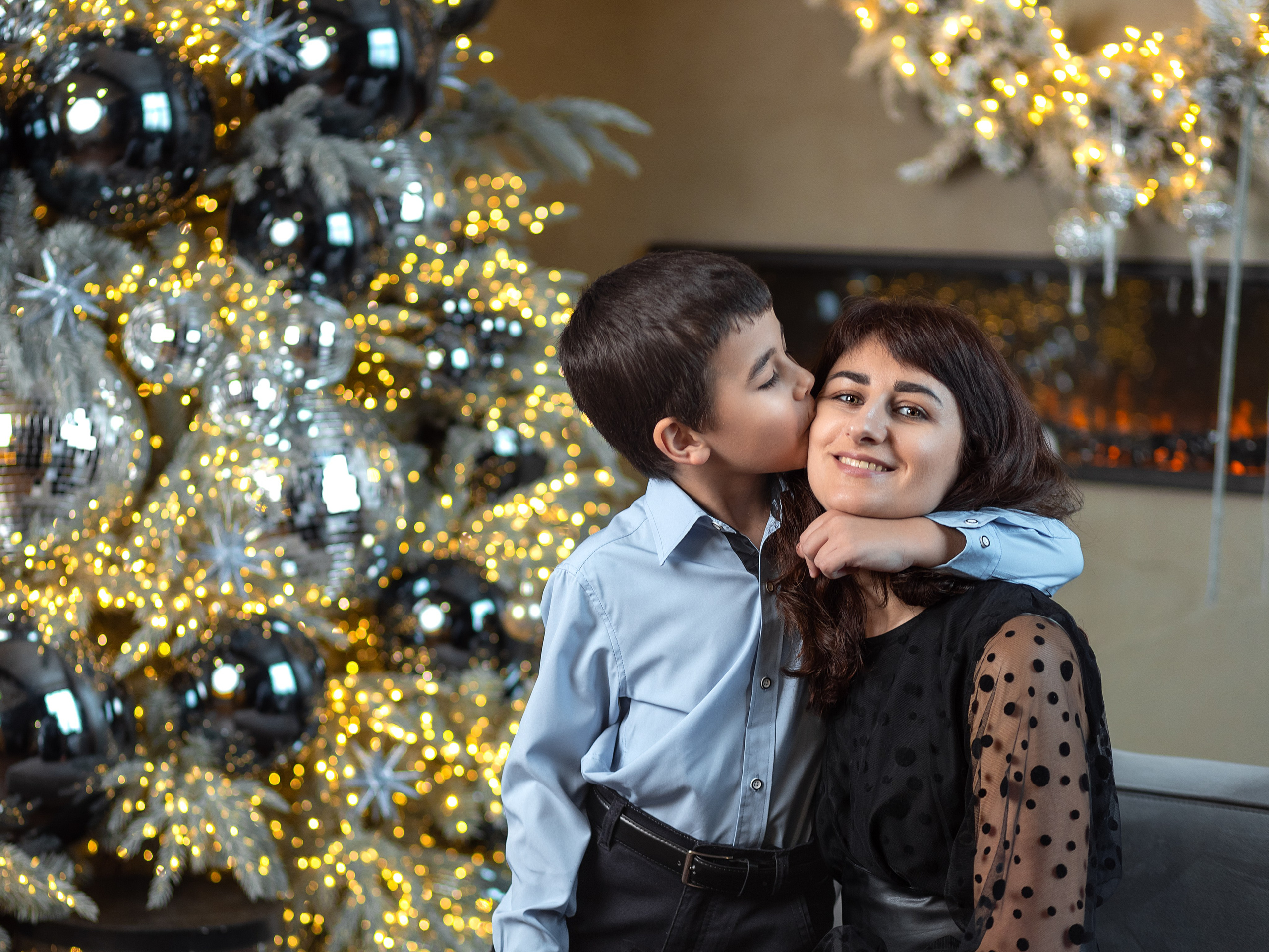 Новогодняя фотосессия 3 человека. Ирина Мезенцева | Женский и предметный фотограф | г. Омск