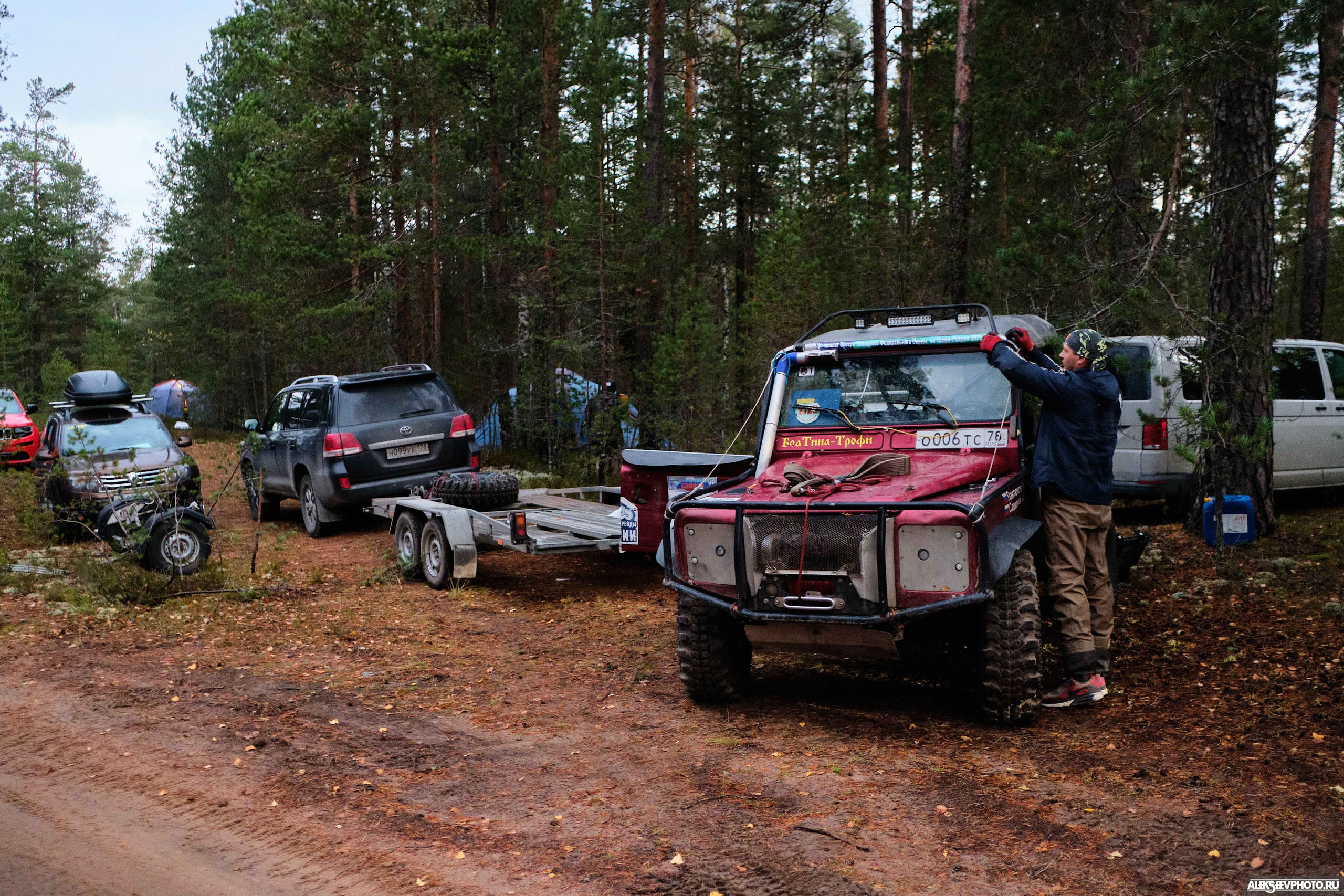 2021.10.17 — Финал чемпионата СЗФО по трофи-рейдам — 1 день. Фотограф Алексей Алексеев