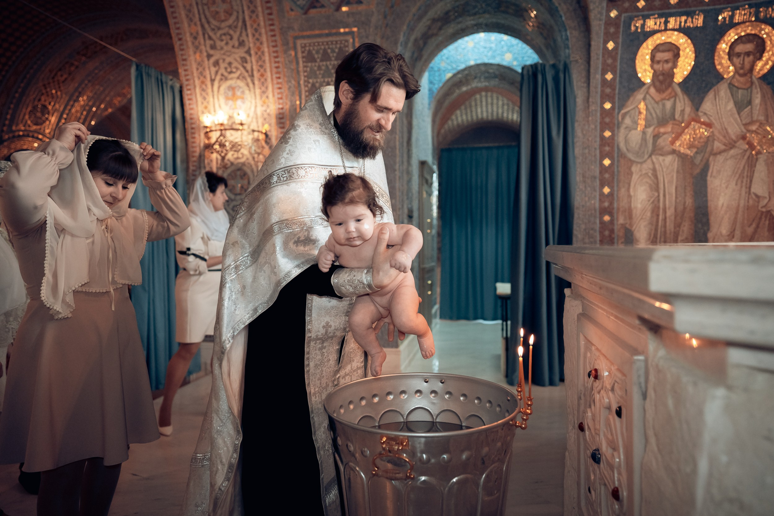 Крещение, Владимирский собор в Херсонесе, г. Севастополь. Церковный фотограф Севастополь