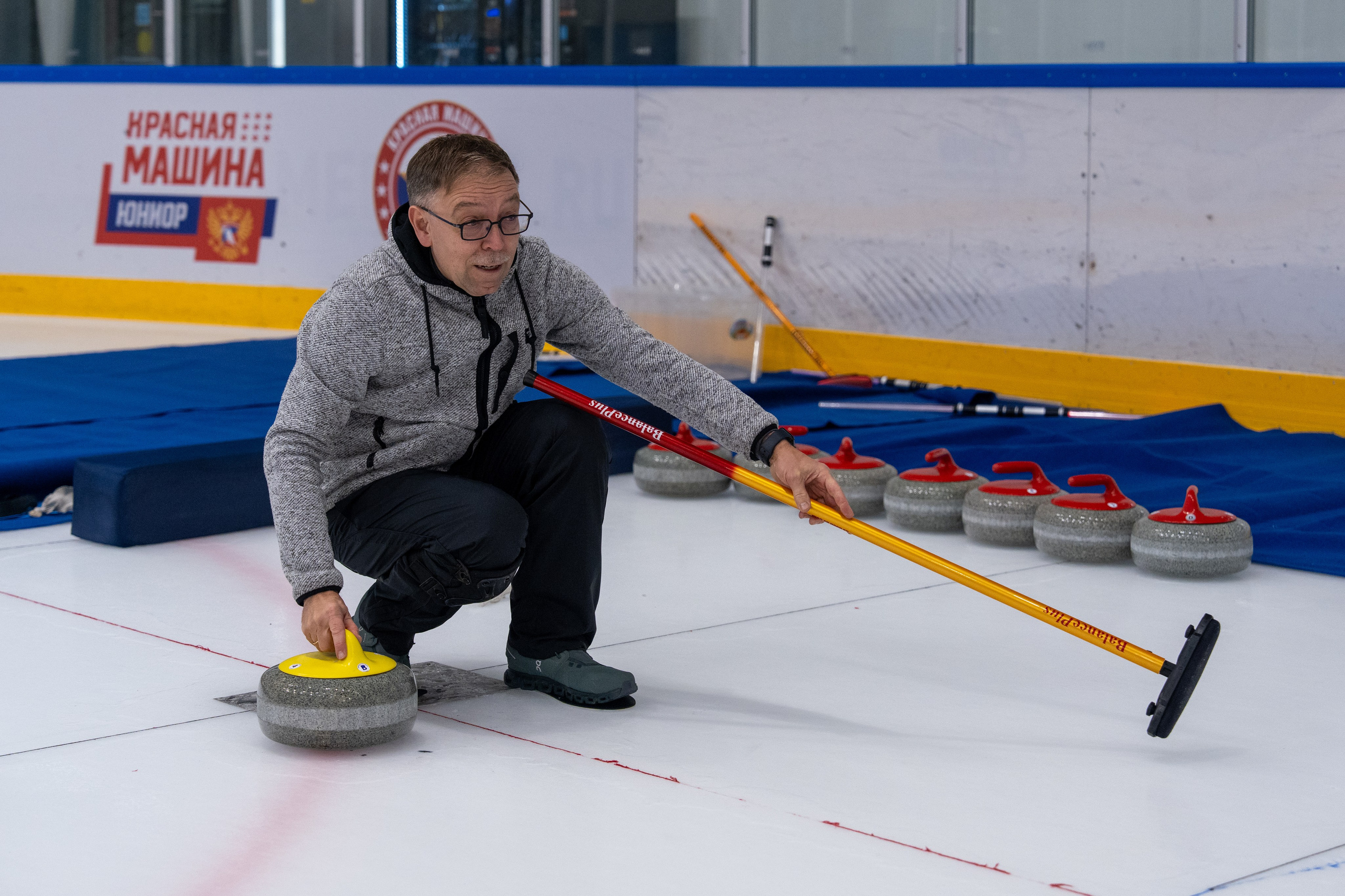 Керлинг для компании Р-Фарм. Репортажный фотограф в Красной Поляне и Сочи Павлюченко Екатерина