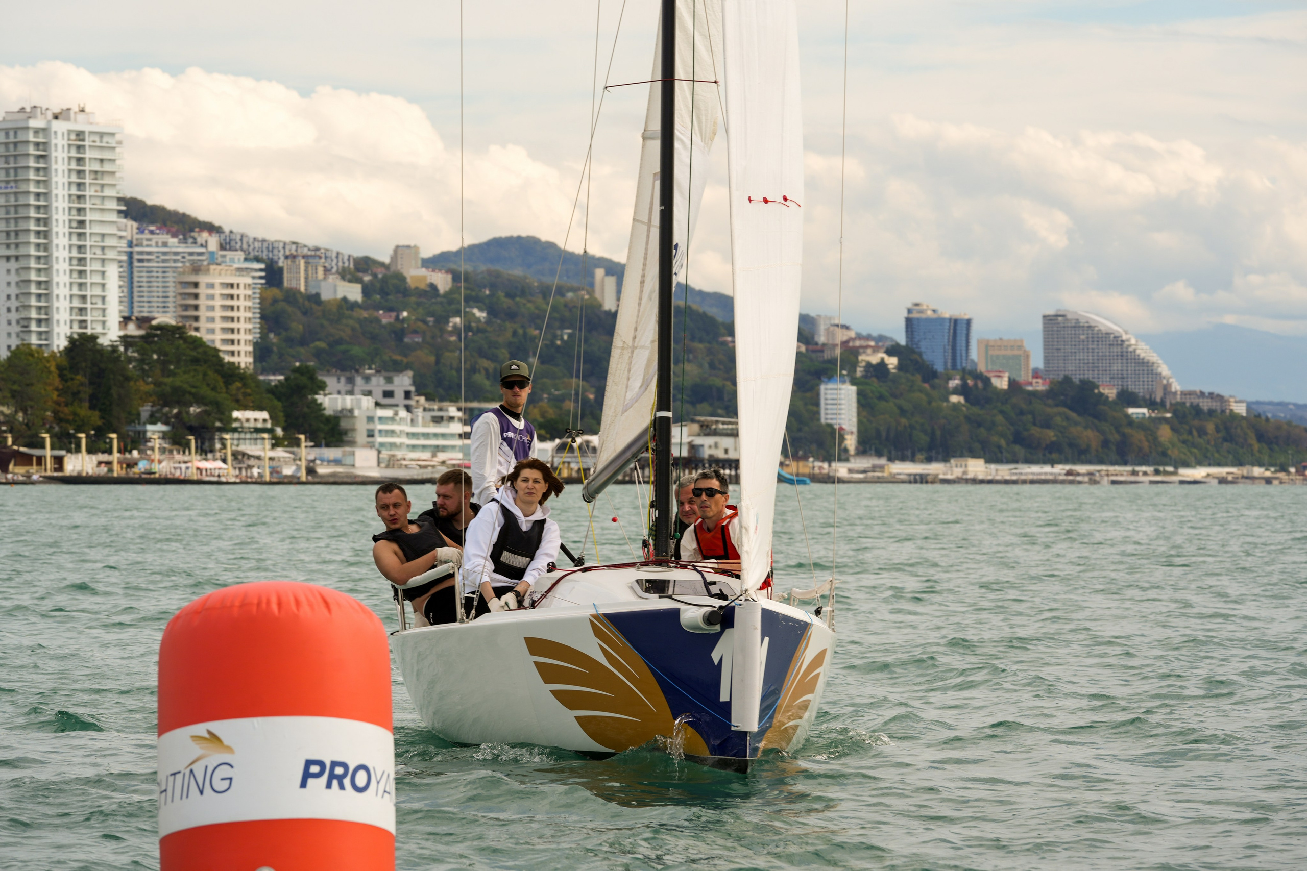 Яхтенная регата для компании Агрегатка. Репортажный фотограф в Красной Поляне и Сочи Павлюченко Екатерина