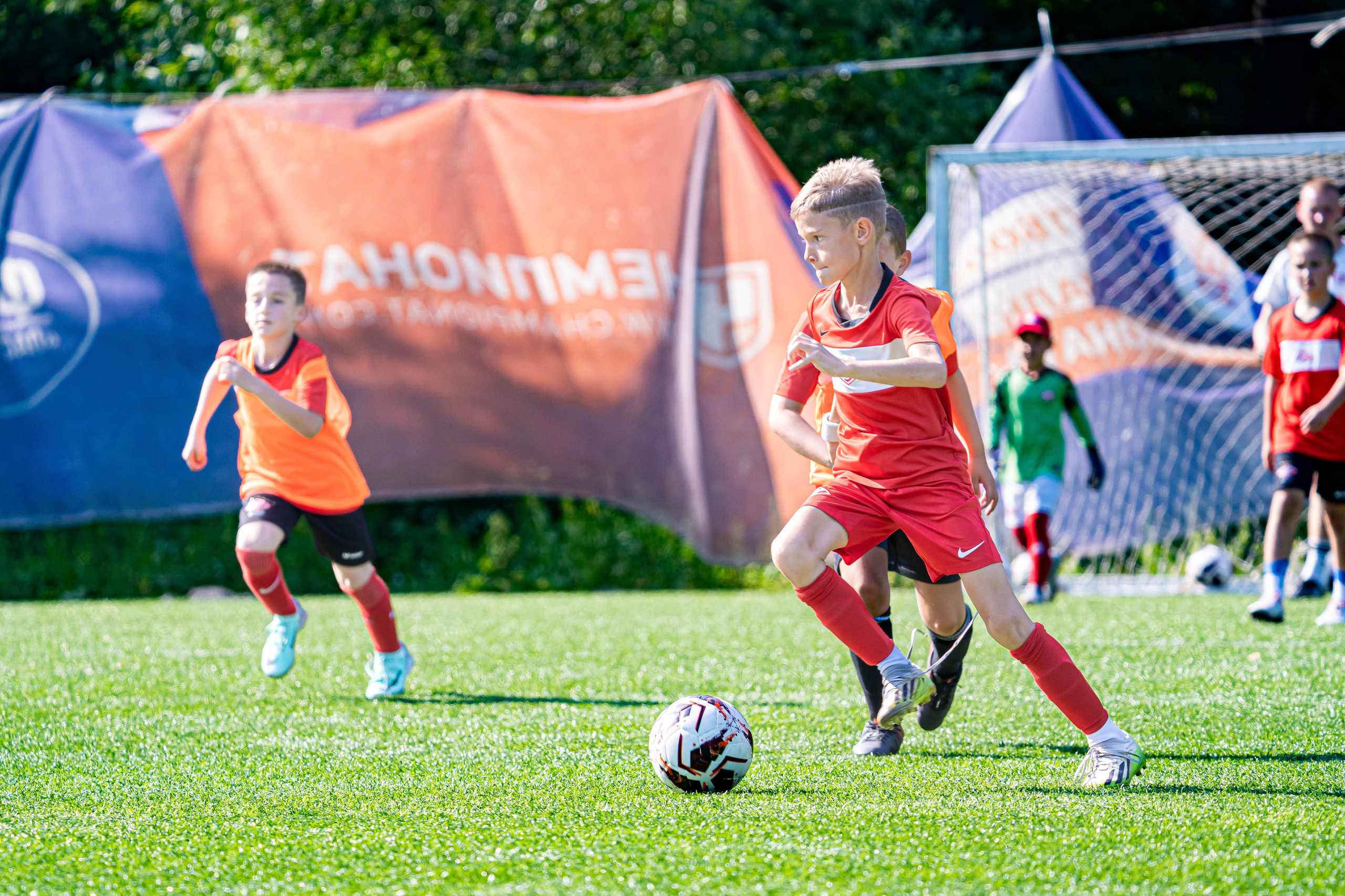 Спортивный лагерь Спартак-Кэмп академии им. Ф. Ф. Черенкова. Фото и видео съёмка на заказ. VAU Studia. Москва