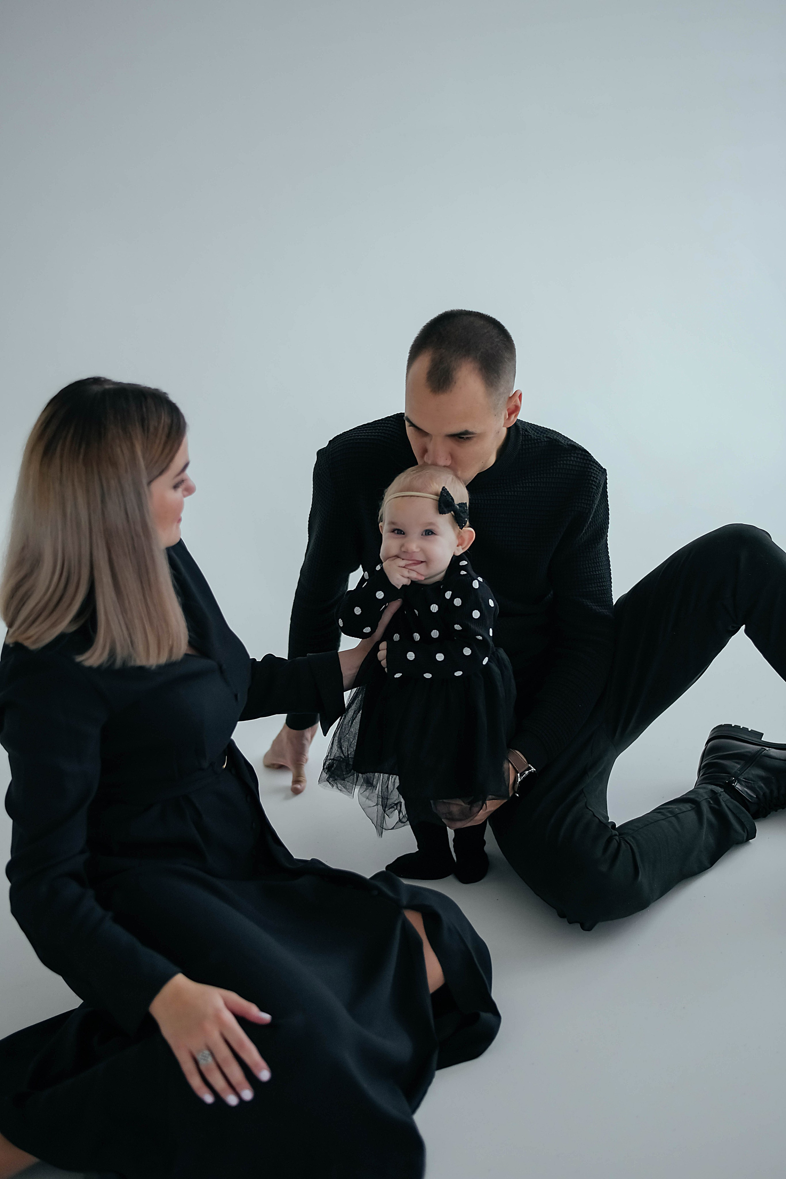 Семейная на циклораме. Фотограф Подольск