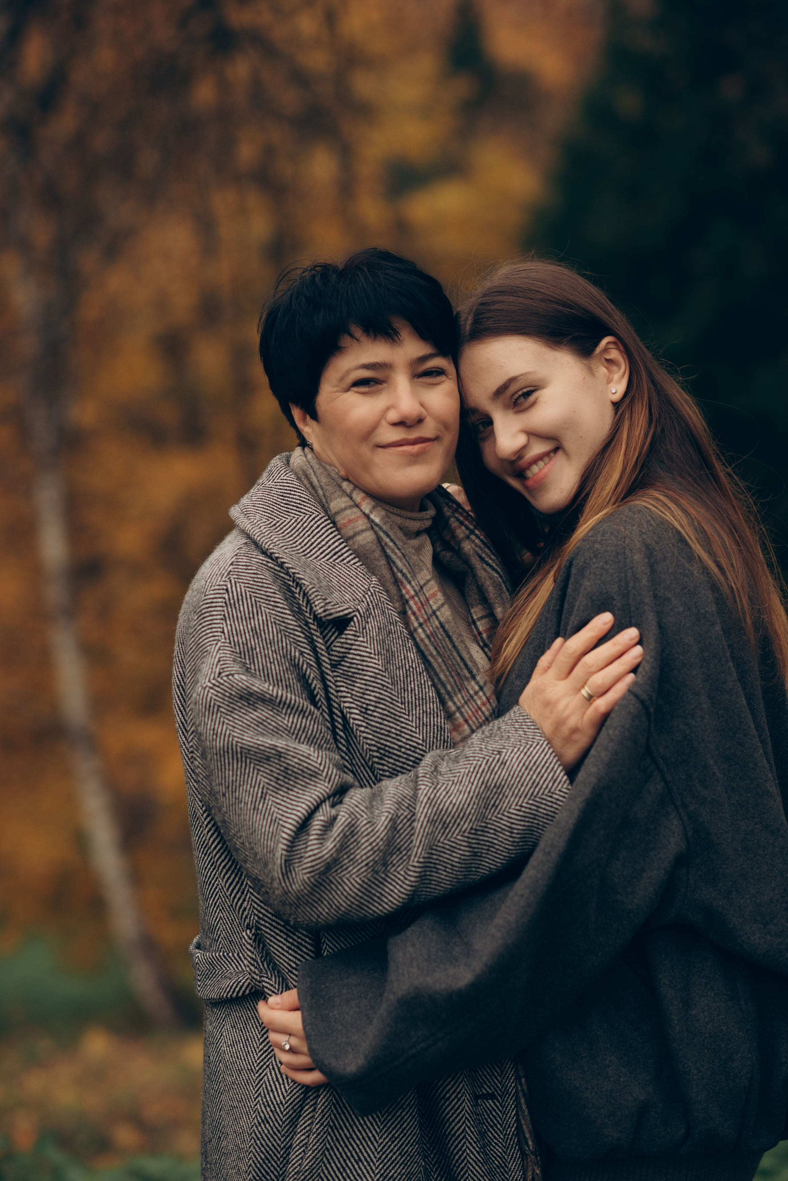Осенняя семейная фотосессия в парке. Семейный фотограф в Домодедово и Москве Елена Пичугина