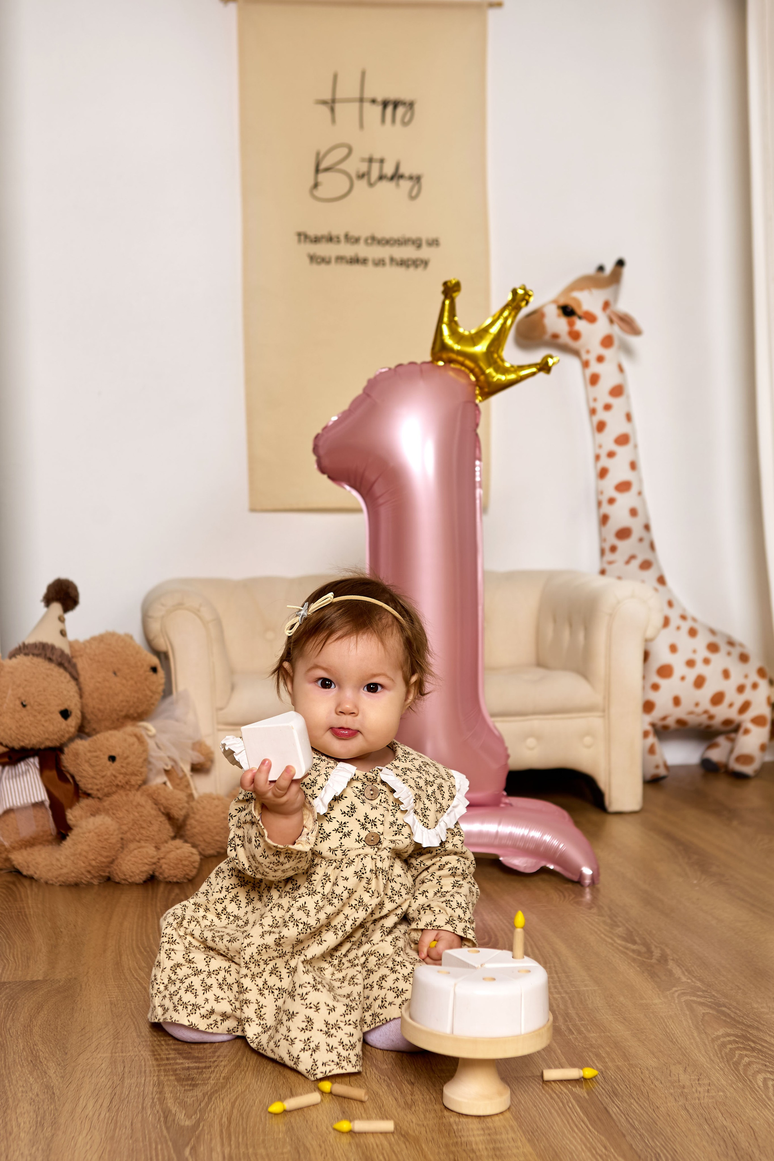 Настюша годовасие. Фотограф Анастасия Лёвушкина