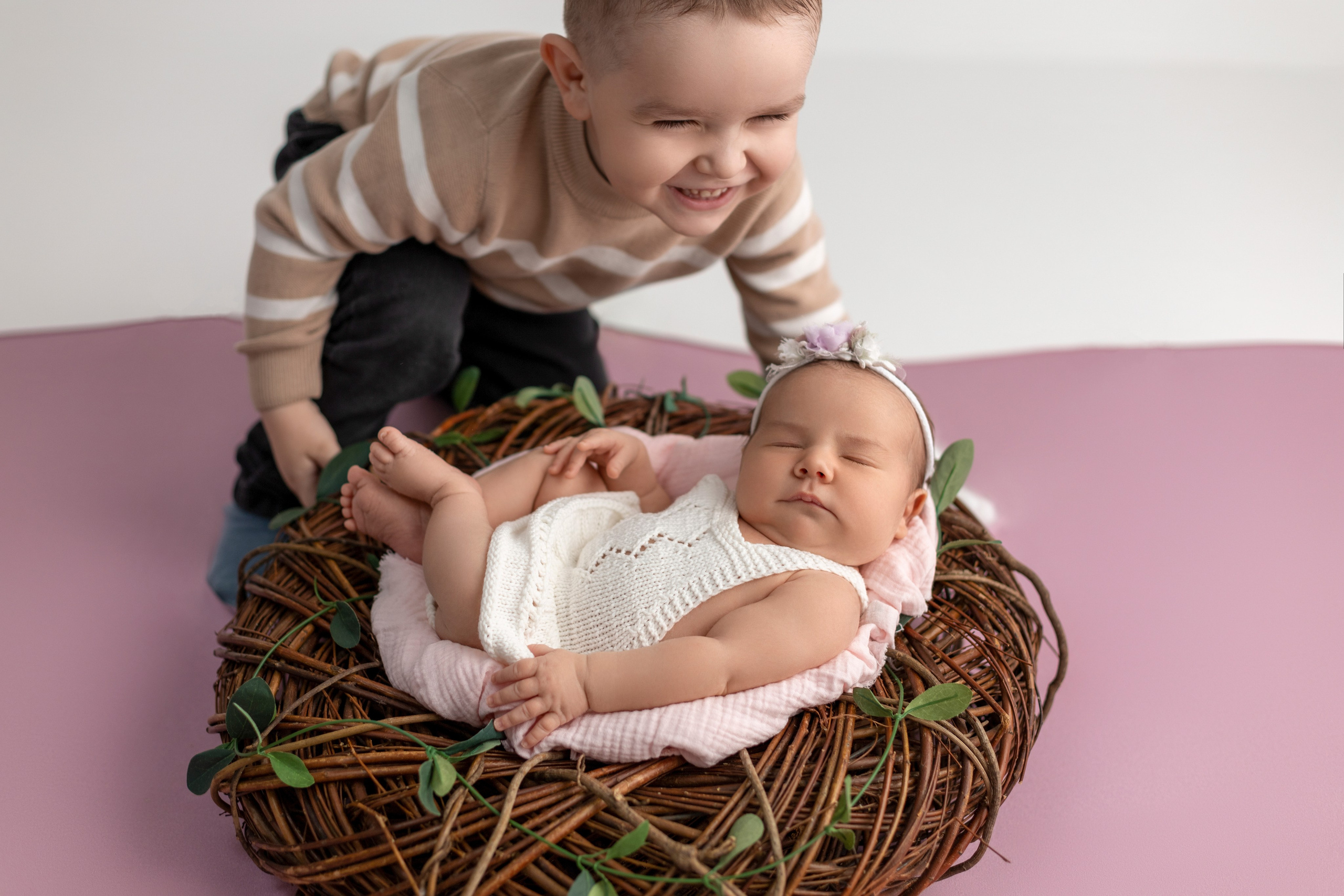Василиса, 20 дней. Фотограф новорожденных в Нижнем Новгороде Надежда Кадылкина