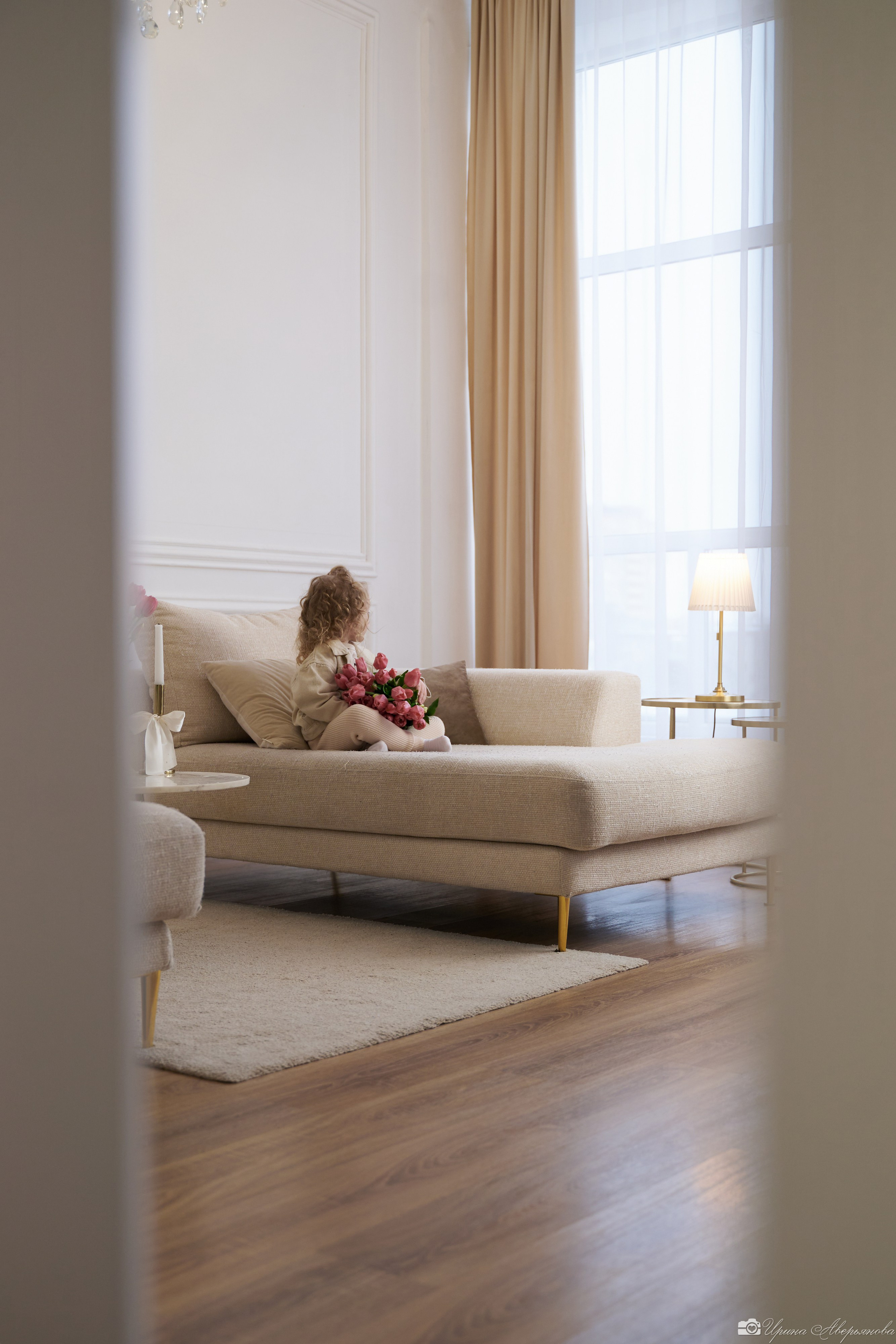 Детская фотосессия с тюльпанами. Фотограф в Ульяновске Ирина Аверьянова