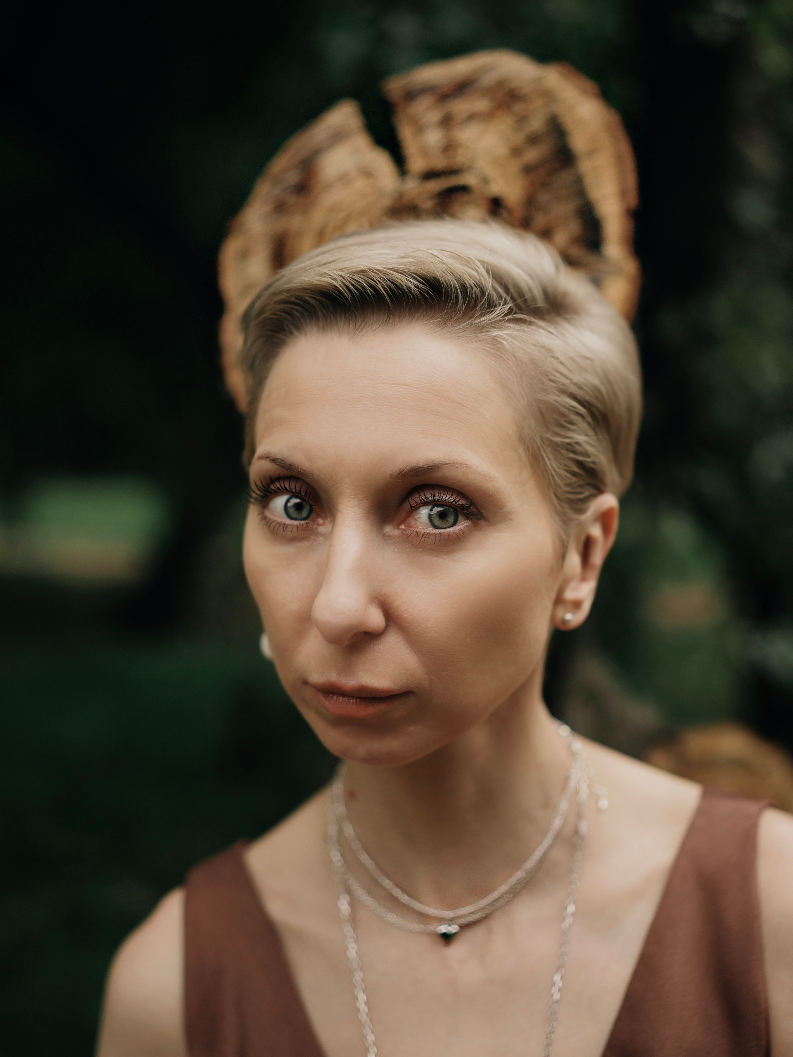 Девушка в летнем парке. Fotографиня из Санкт-Петербурга Настя Шуман