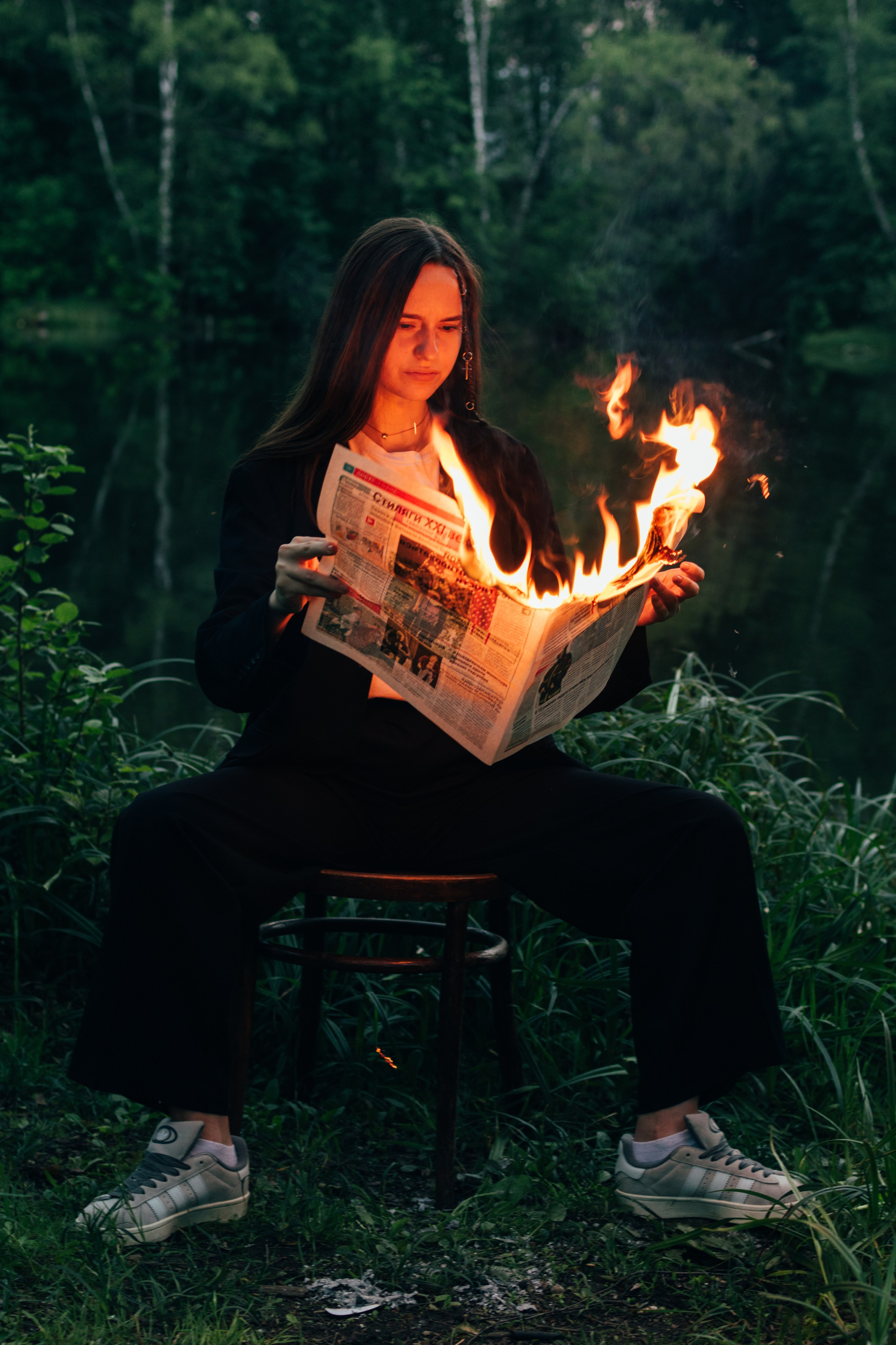 Ольга/Магия огня. Фотограф Ирина Панина