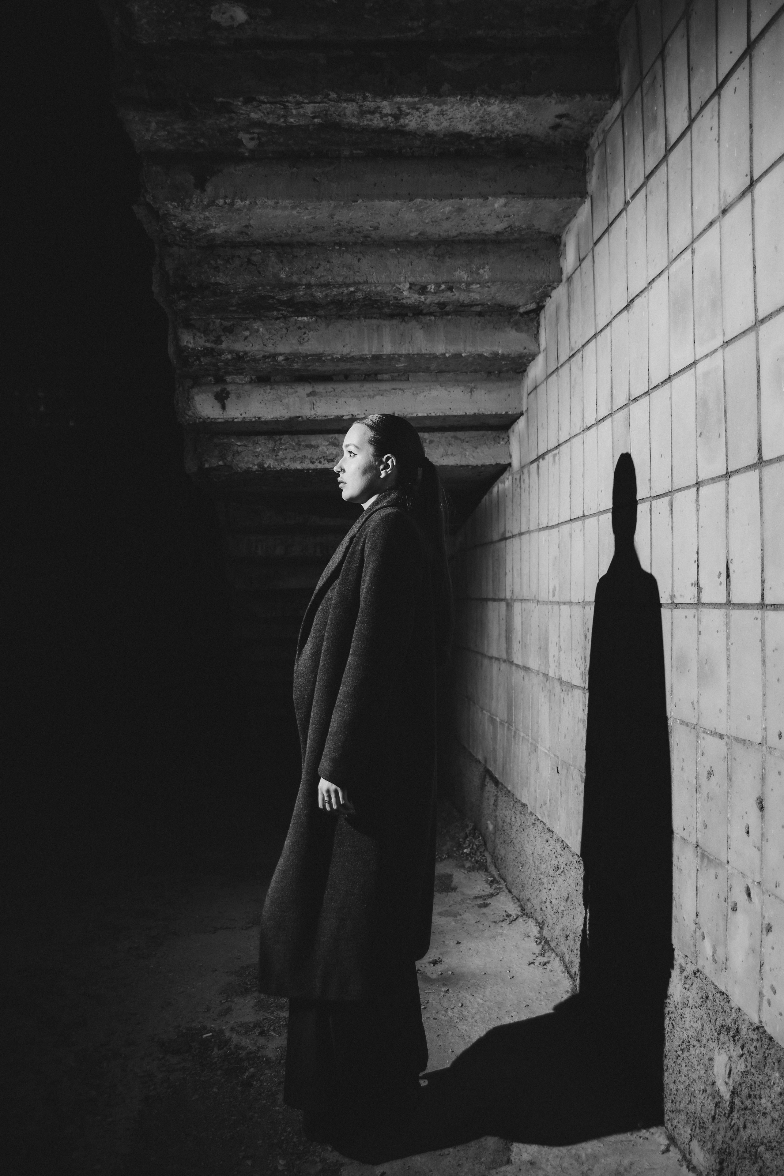 Ночная прогулки. Индивидуальный фотограф Новосибирск Настя