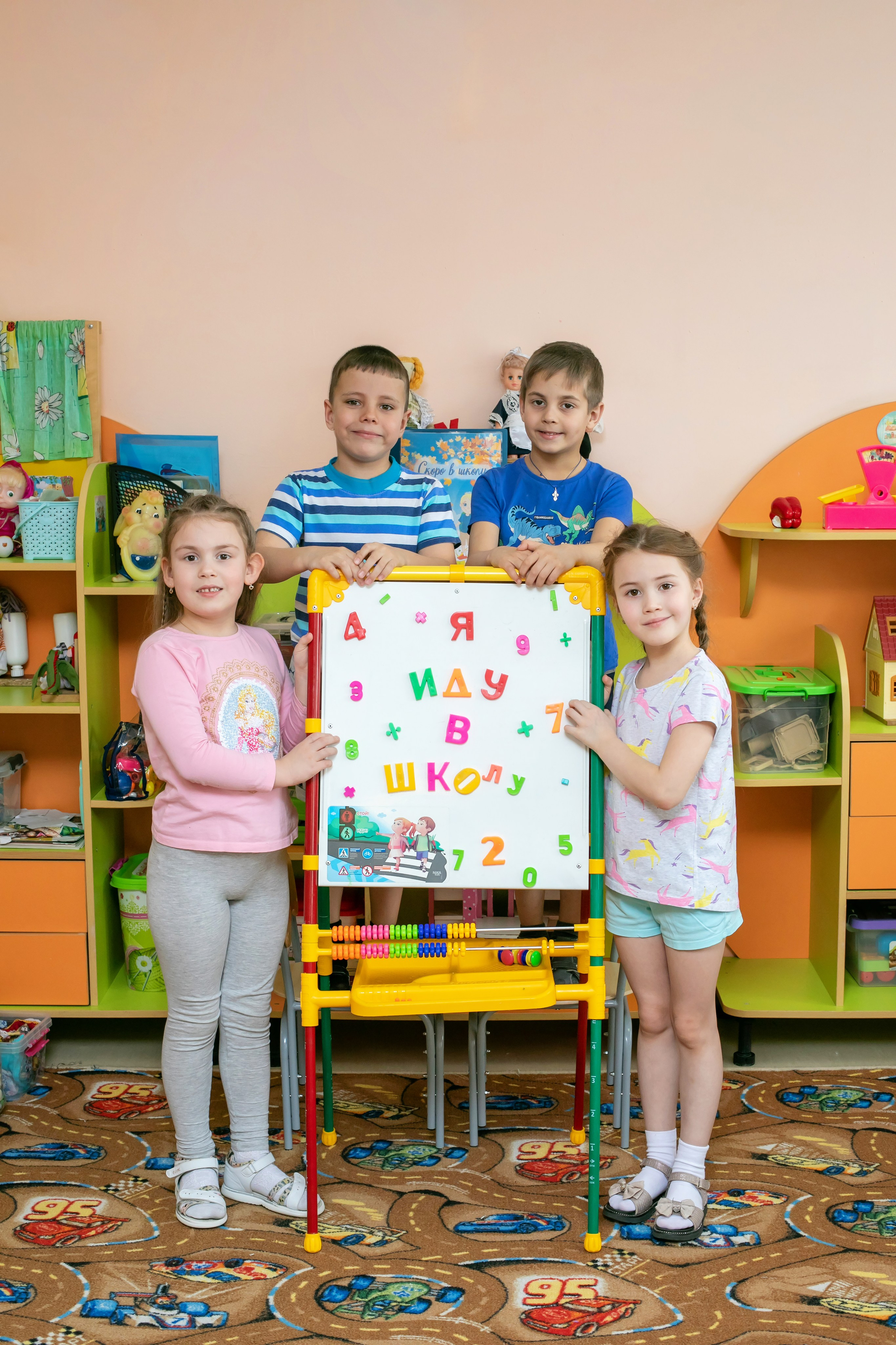 Съемка в детском саду. Выпускные фотокниги