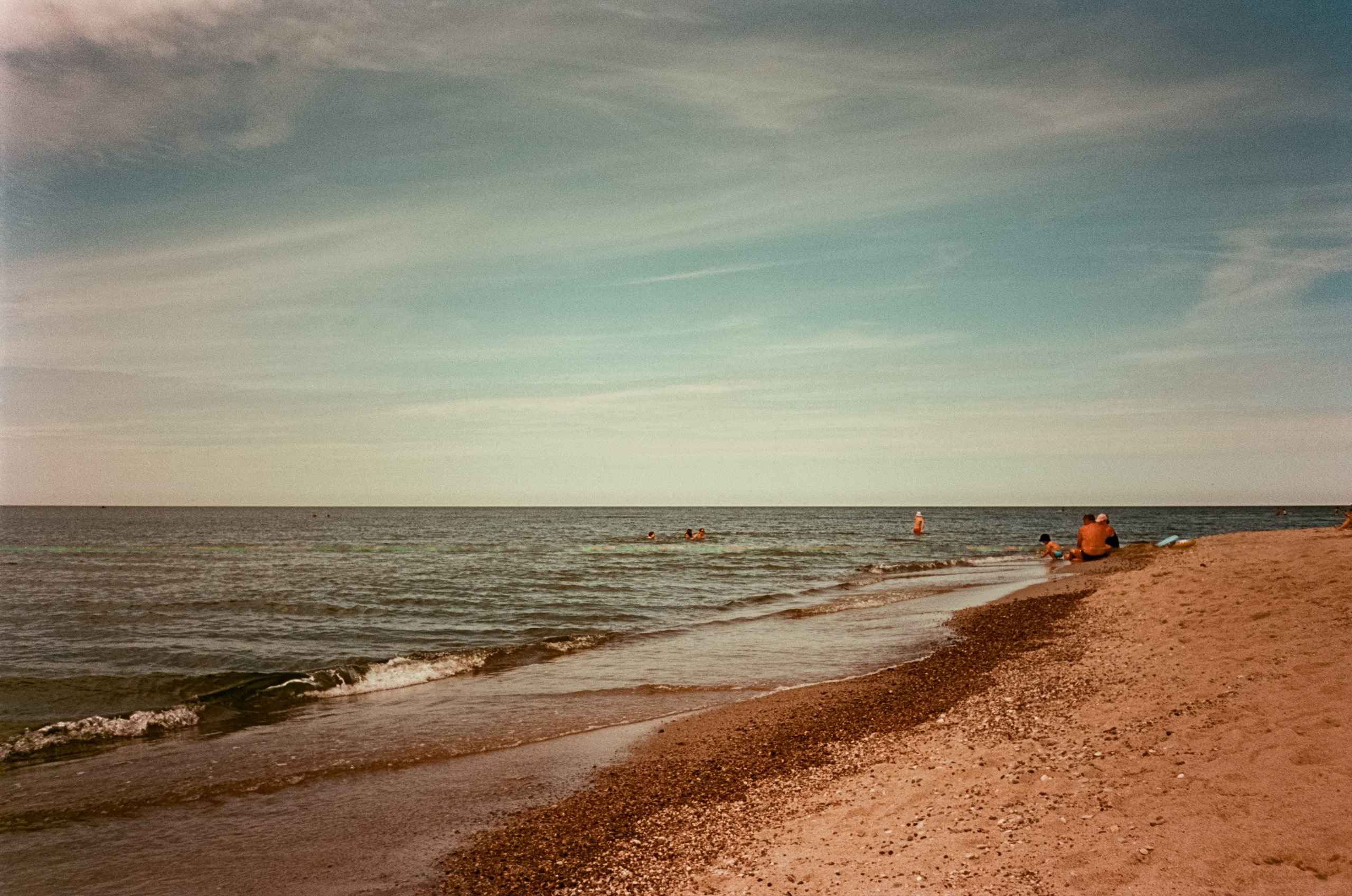 Пляжный день в Янтарном. Фотограф-документалист Мария Осокина