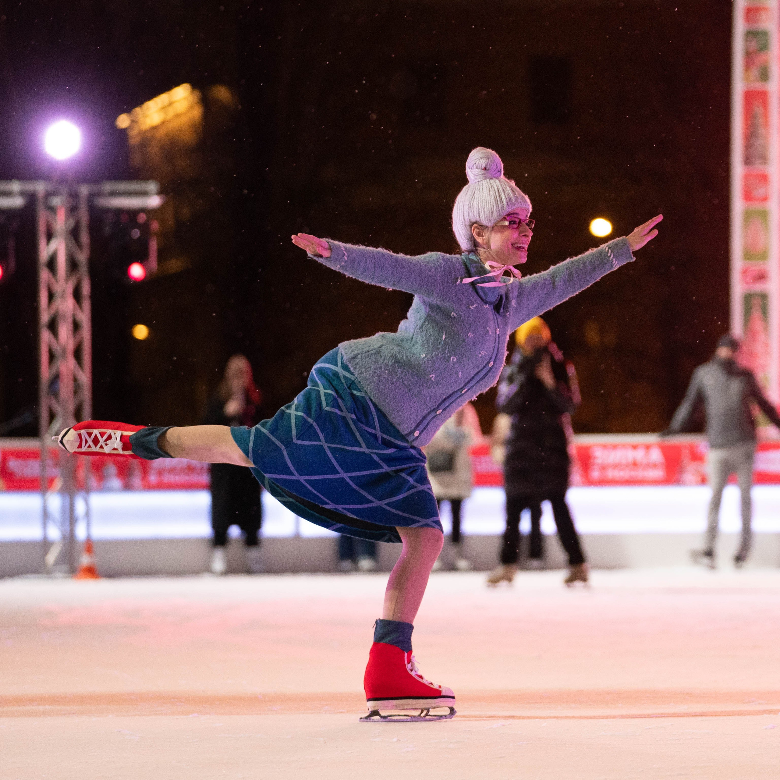 Ледовое шоу. Спортивный и репортажный фотограф в Москве и области Мари Панадеро