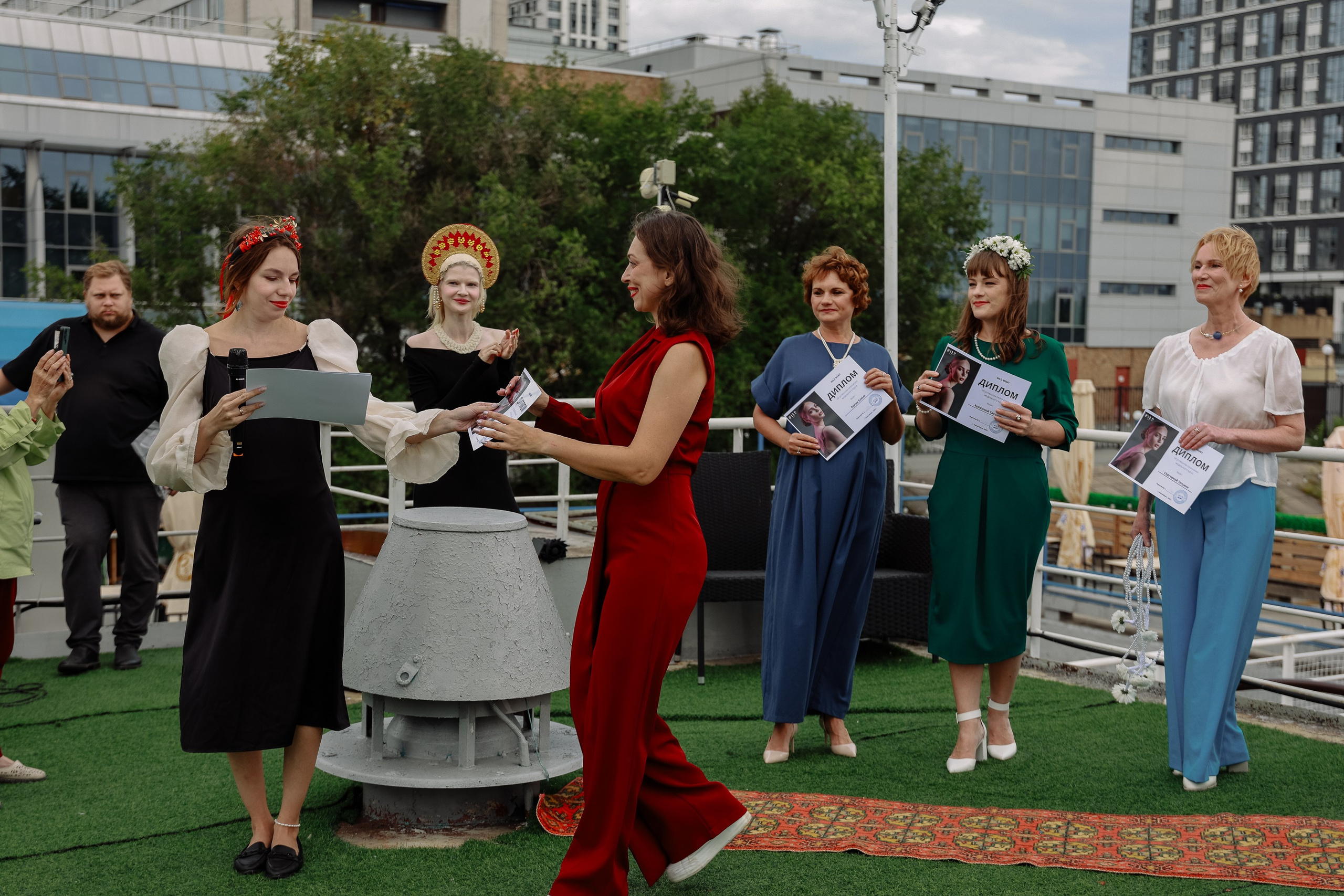 Модный показ «А-ля русс». Фотограф Юлия Мальцева