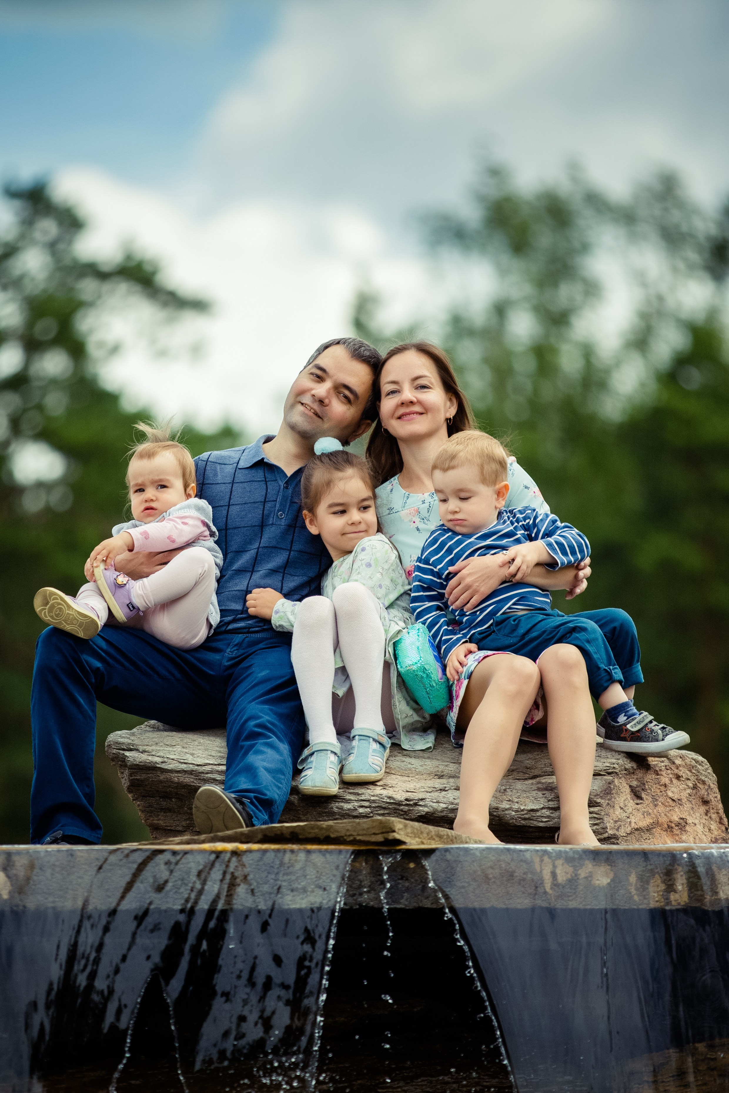 Мария Александр и их дети. Свадебный и семейный фотограф в Москве и Подмосковье Лариса Козлова