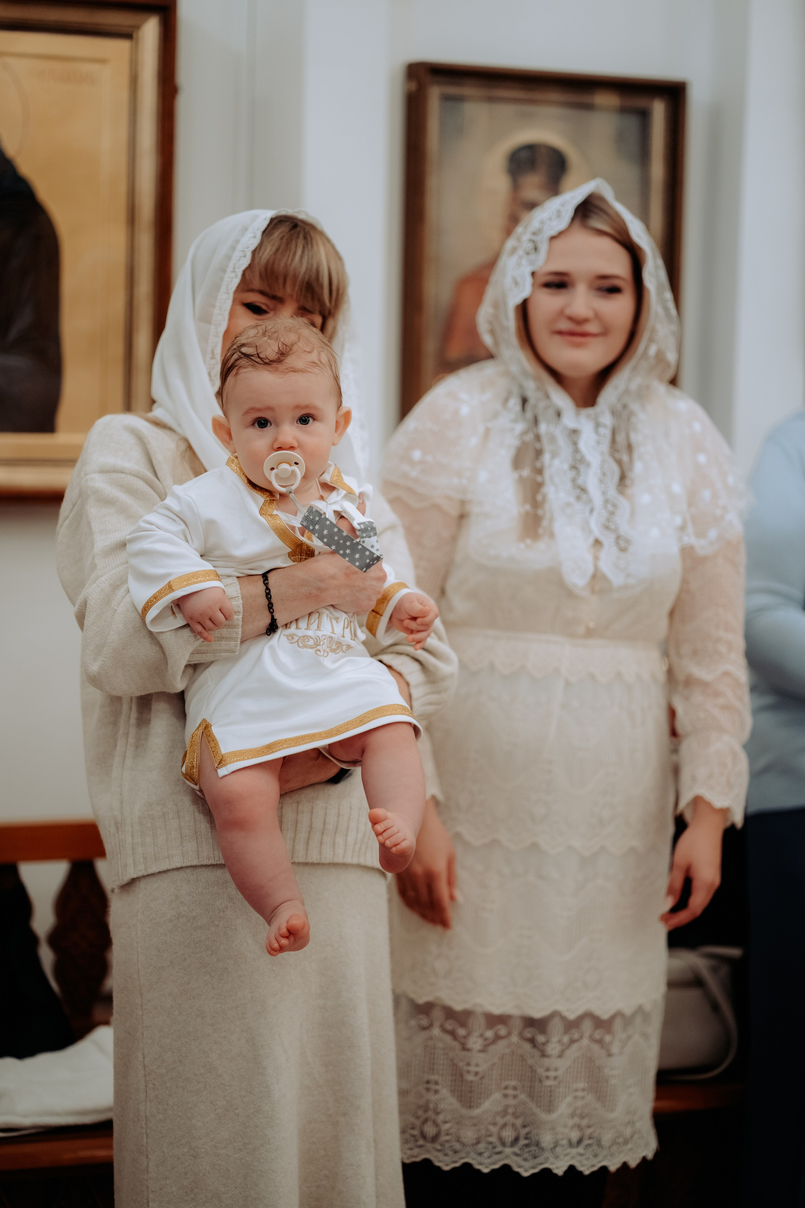 Фотосессия крещения в парке Елочки Домодедово. Семейный фотограф в Москве и в Домодедово Екатерина Патракова