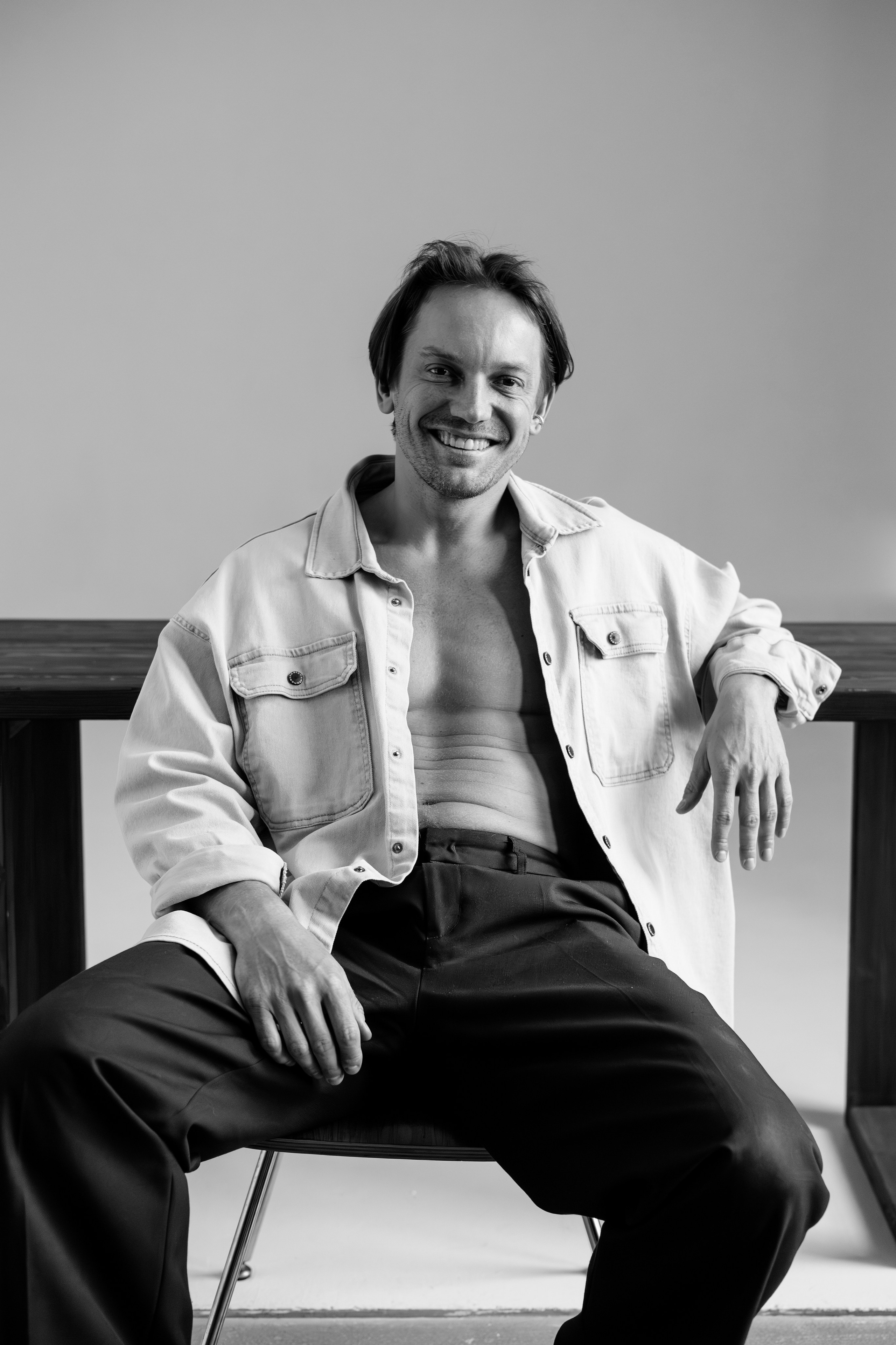 Мужской портрет. Венера Майник фотограф Красноярск