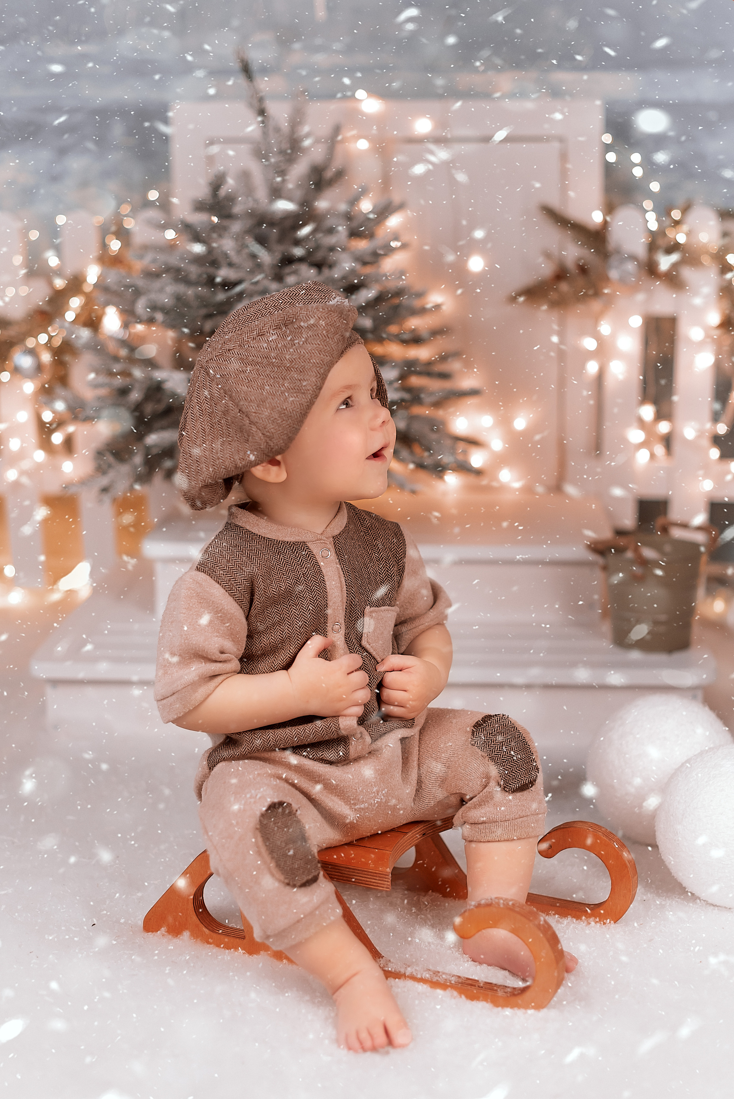 Зимнее крылечко. Детский фотограф в Санкт-Петербурге Татьяна Карпенко