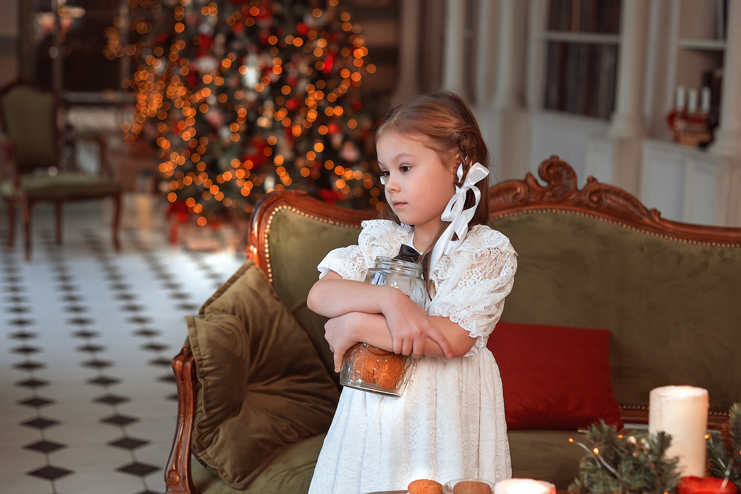 Встреча с Дедом Морозом. Детский фотограф в Санкт-Петербурге Татьяна Карпенко