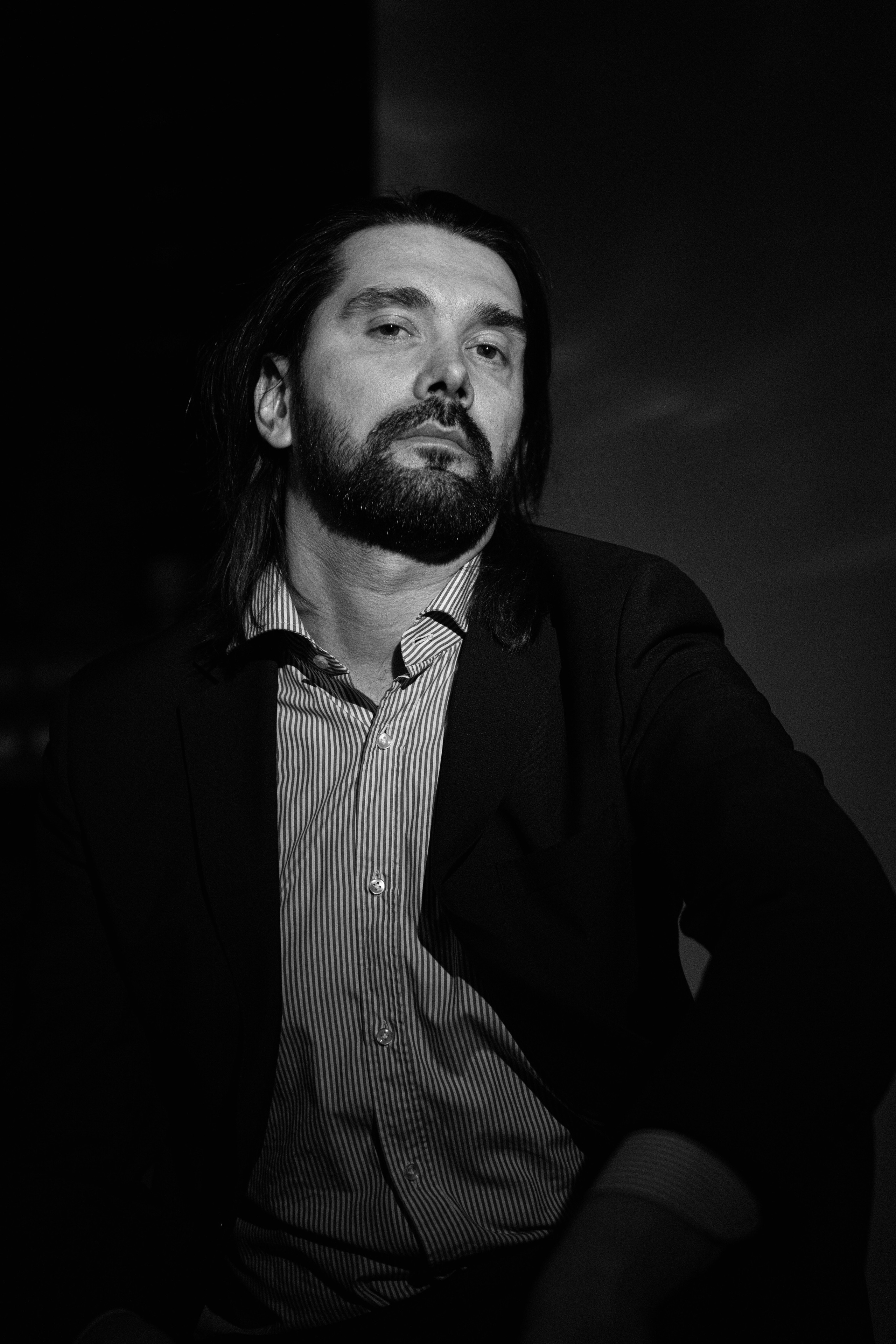 Алексей. Портрет в ЧБ. Фотограф СПб Е.Эванс