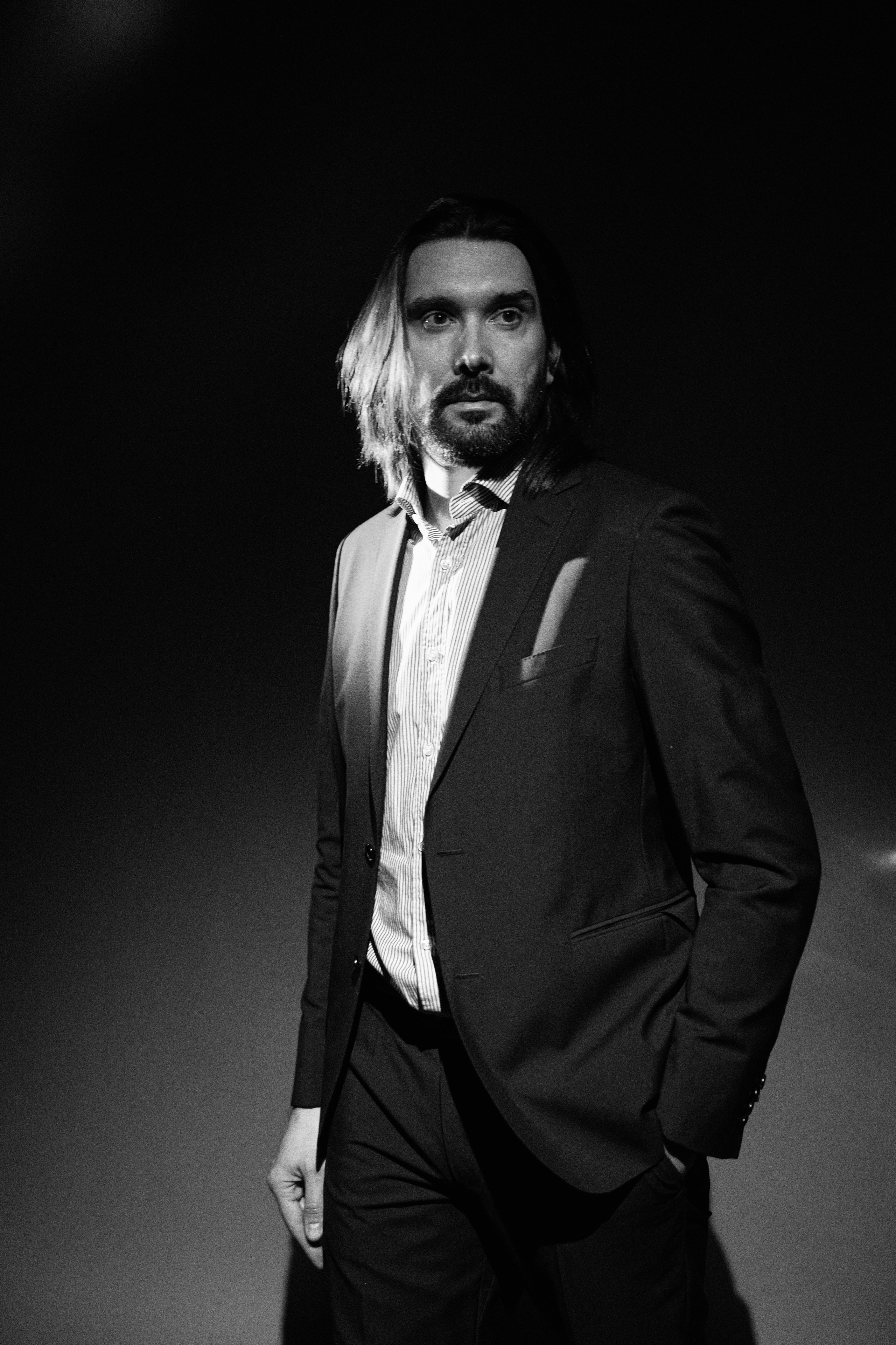 Алексей. Портрет в ЧБ. Фотограф СПб Е.Эванс