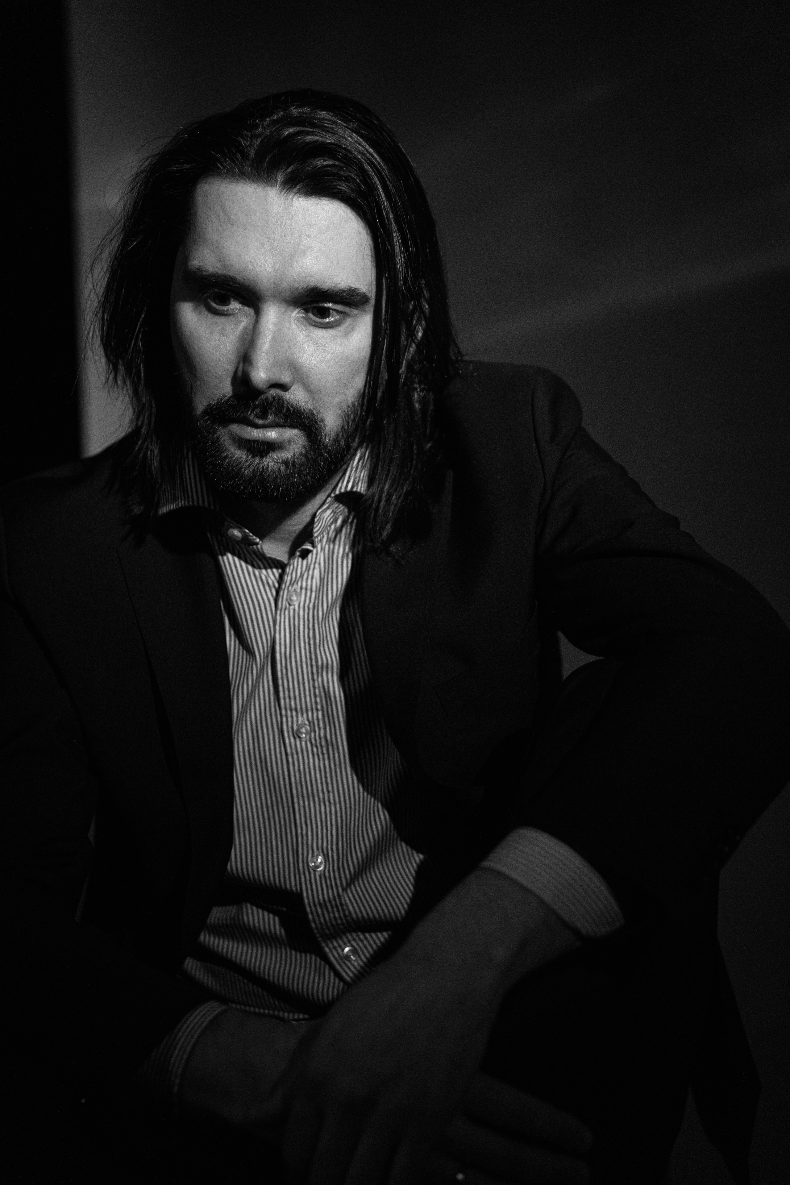 Алексей. Портрет в ЧБ. Фотограф СПб Е.Эванс