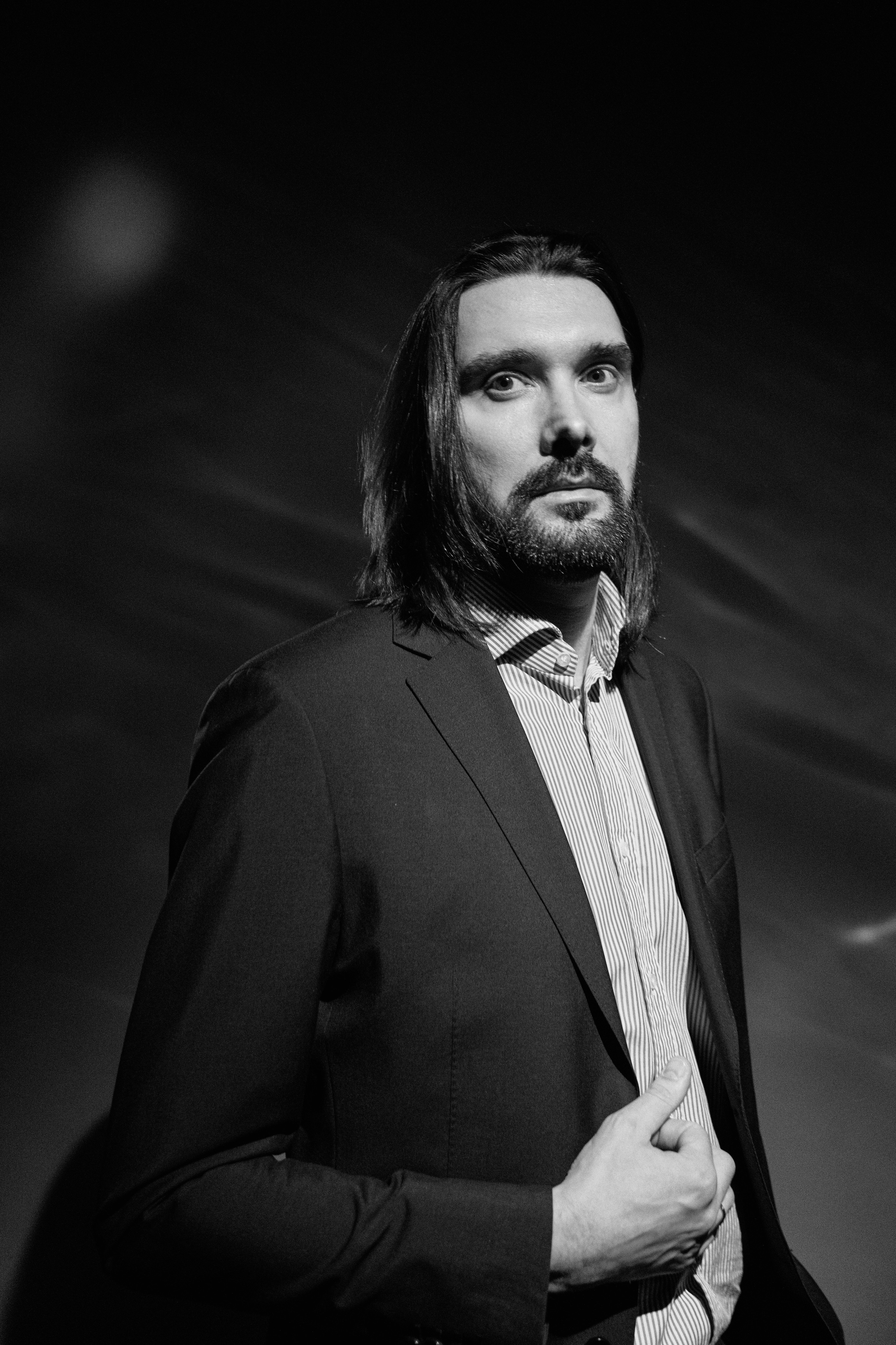 Алексей. Портрет в ЧБ. Фотограф СПб Е.Эванс