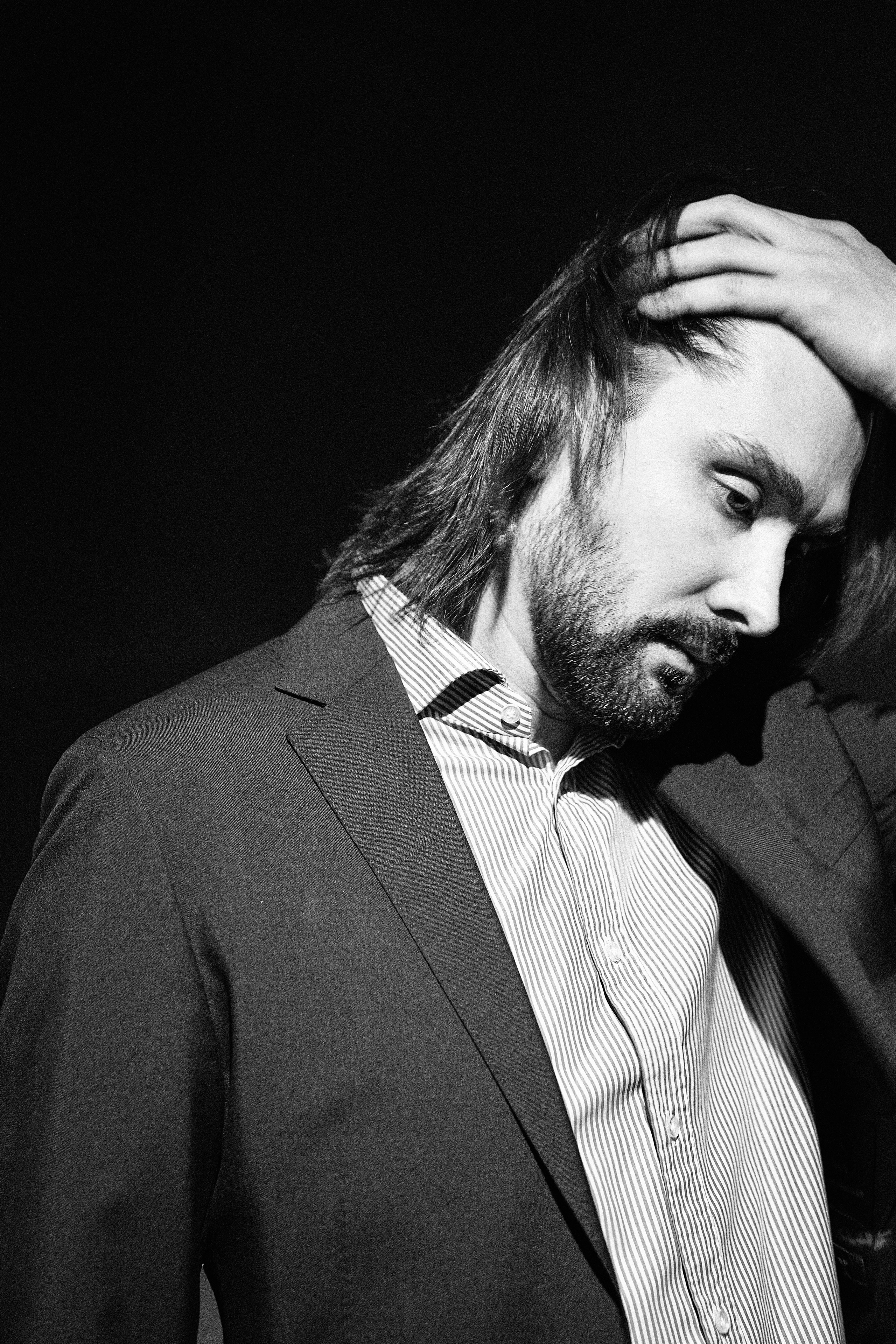 Алексей. Портрет в ЧБ. Фотограф СПб Е.Эванс