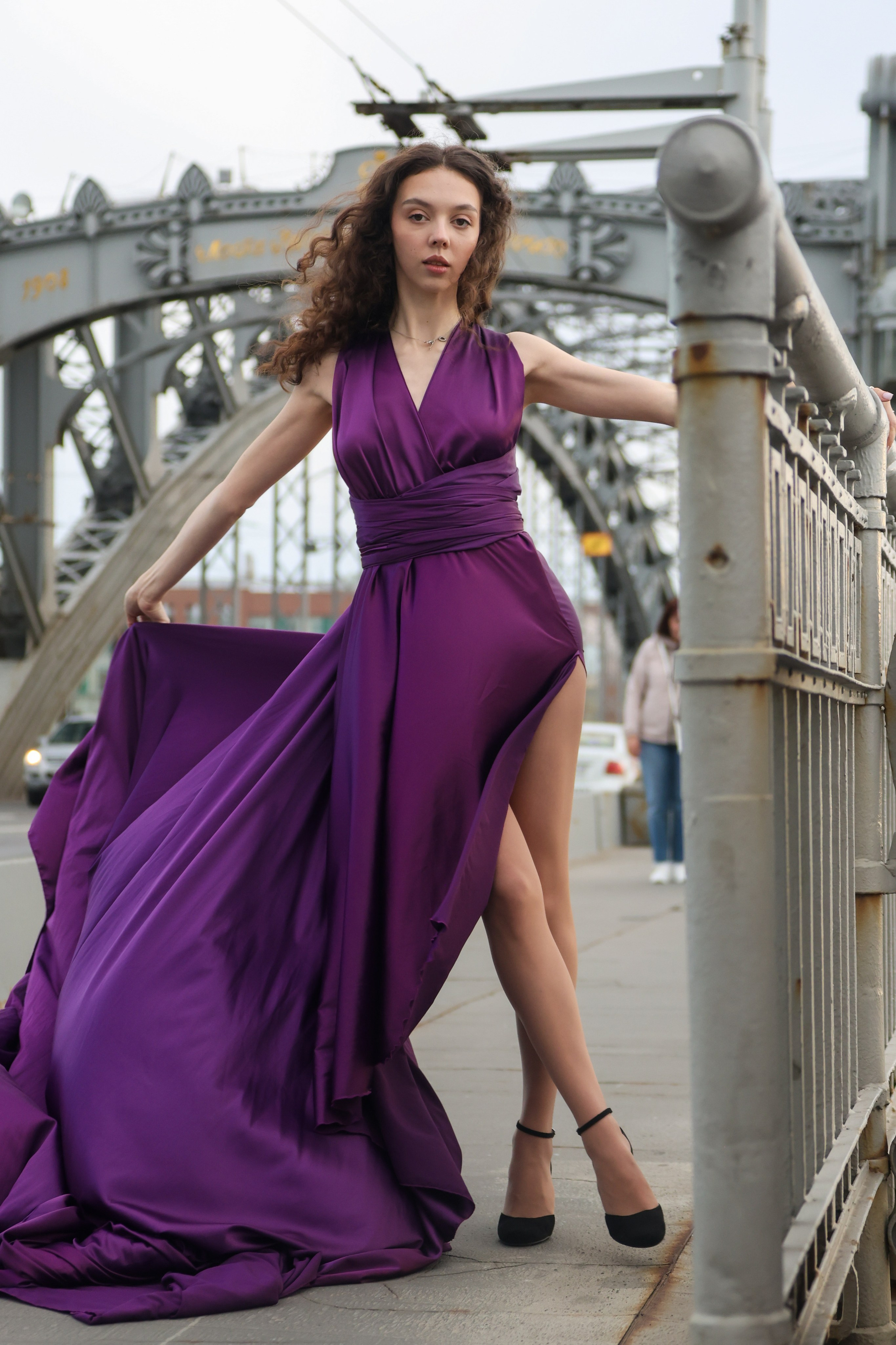 Анна. Большеохтинский мост. Фотограф состояний Марина Савинская