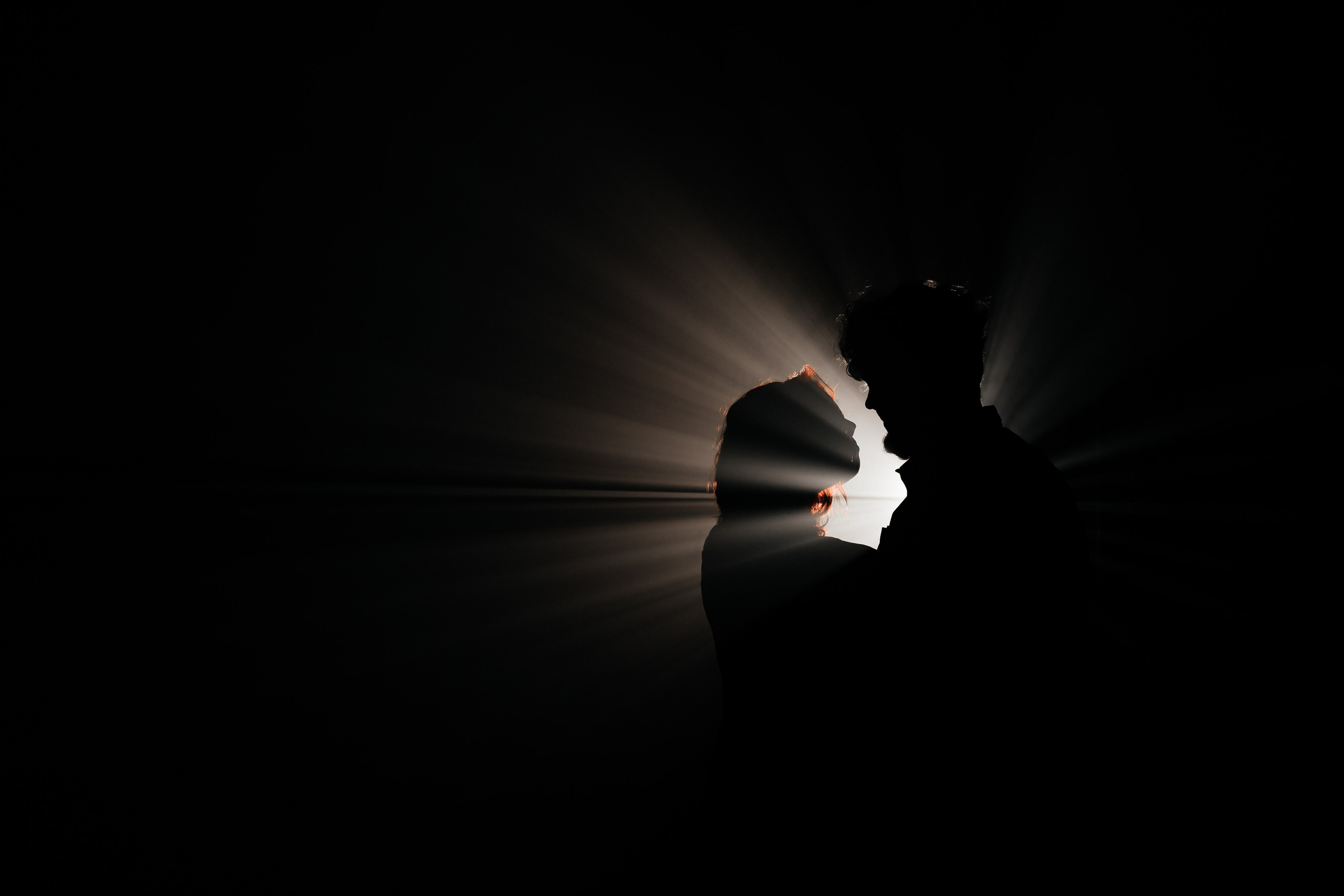 Love story «In total darkness». Свадебные фотограф и видеограф Наталья и Анатолий Новиковы СПб