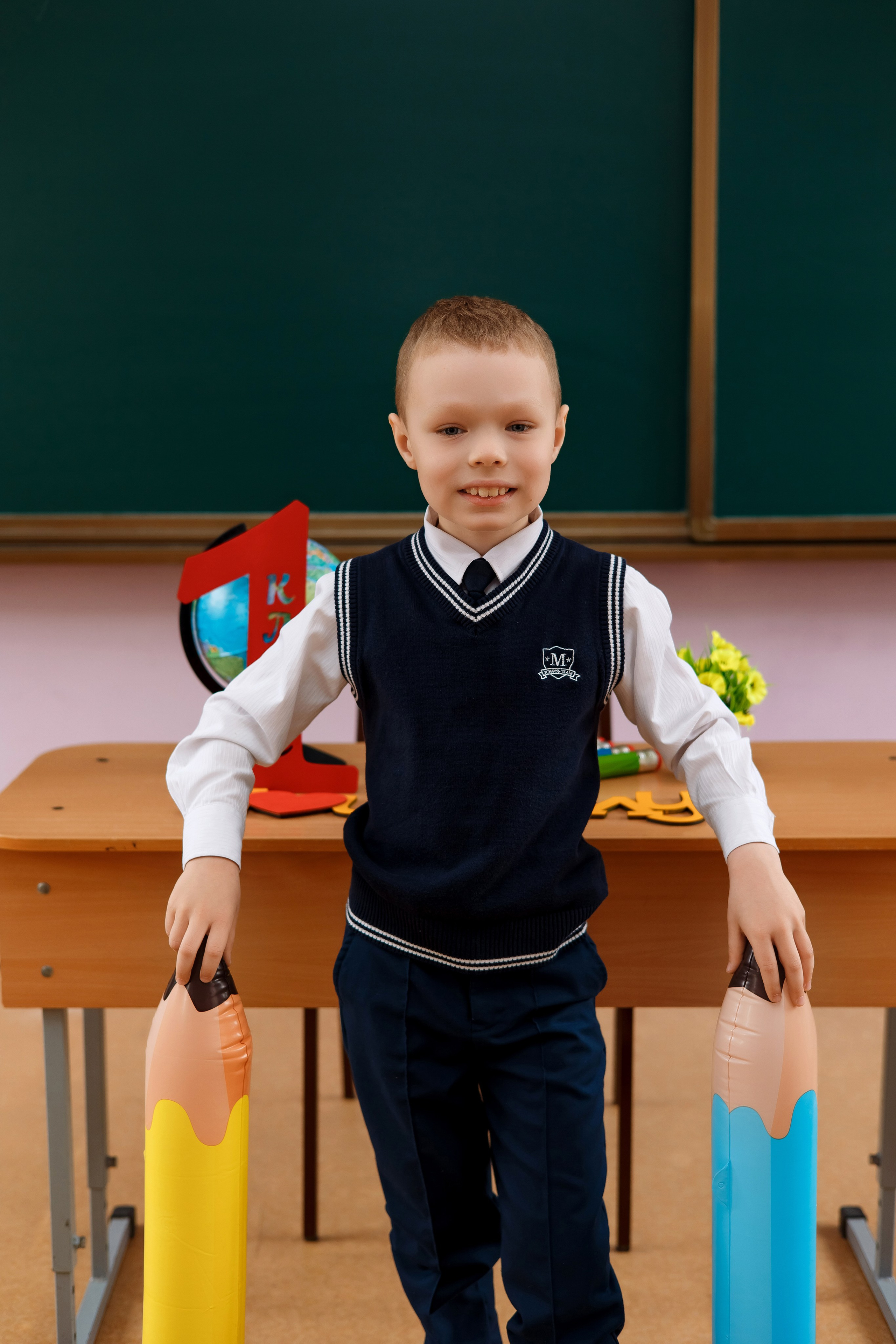 1 класс 1 школа. Фотограф Любовь Корниенко, Примоский край