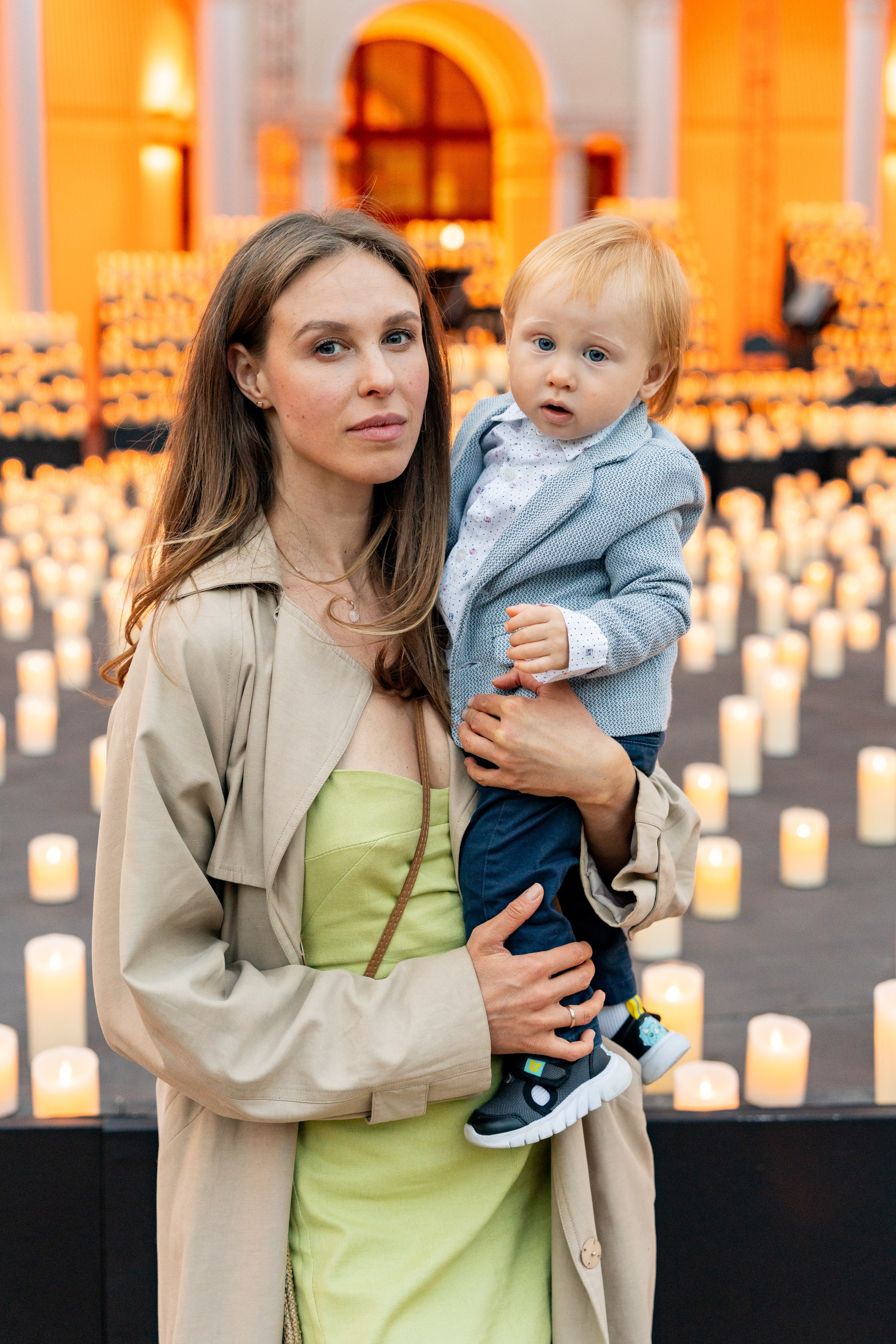 Симфонический оркестр Lumisfera при свечах. Фотограф Никита Комаров