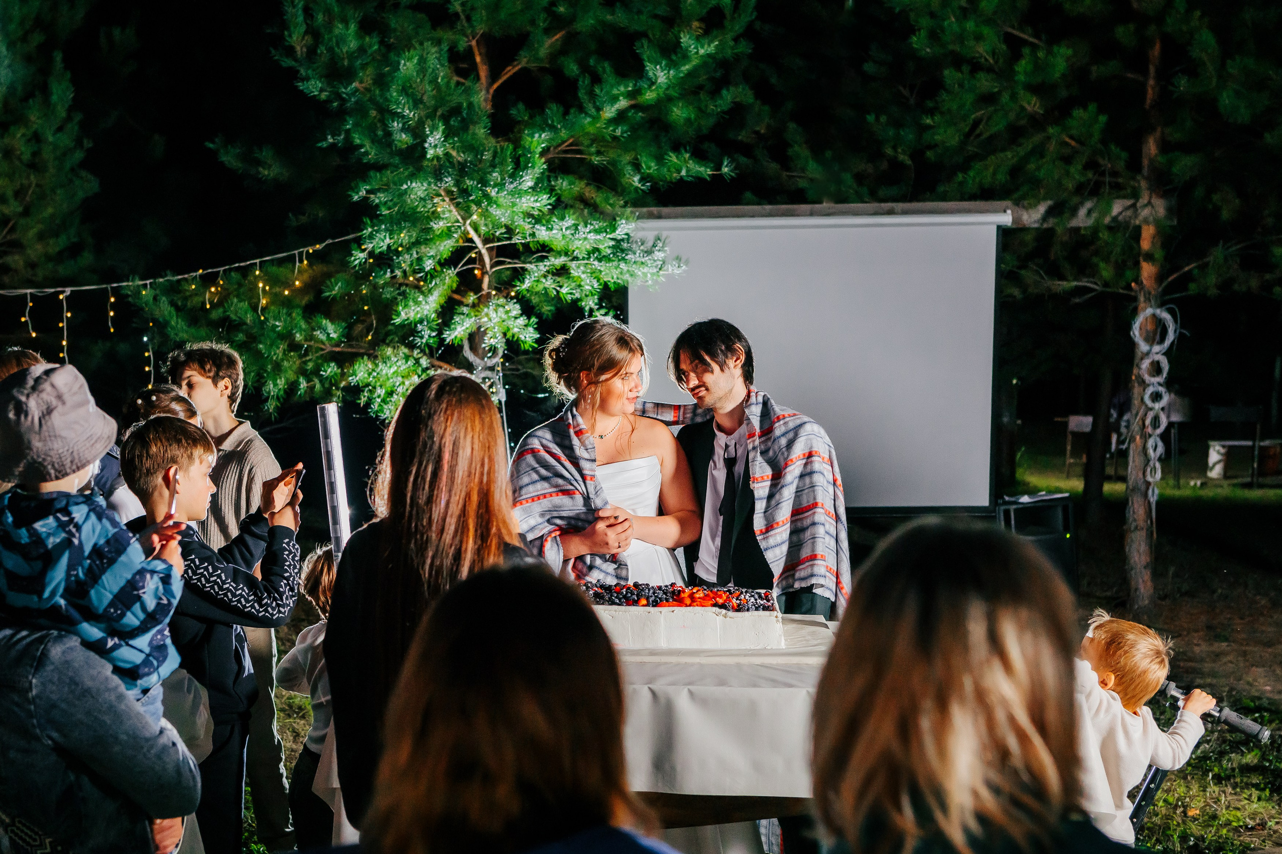 Загородная свадьба в поселении «Родное». Фотограф Илья Силин