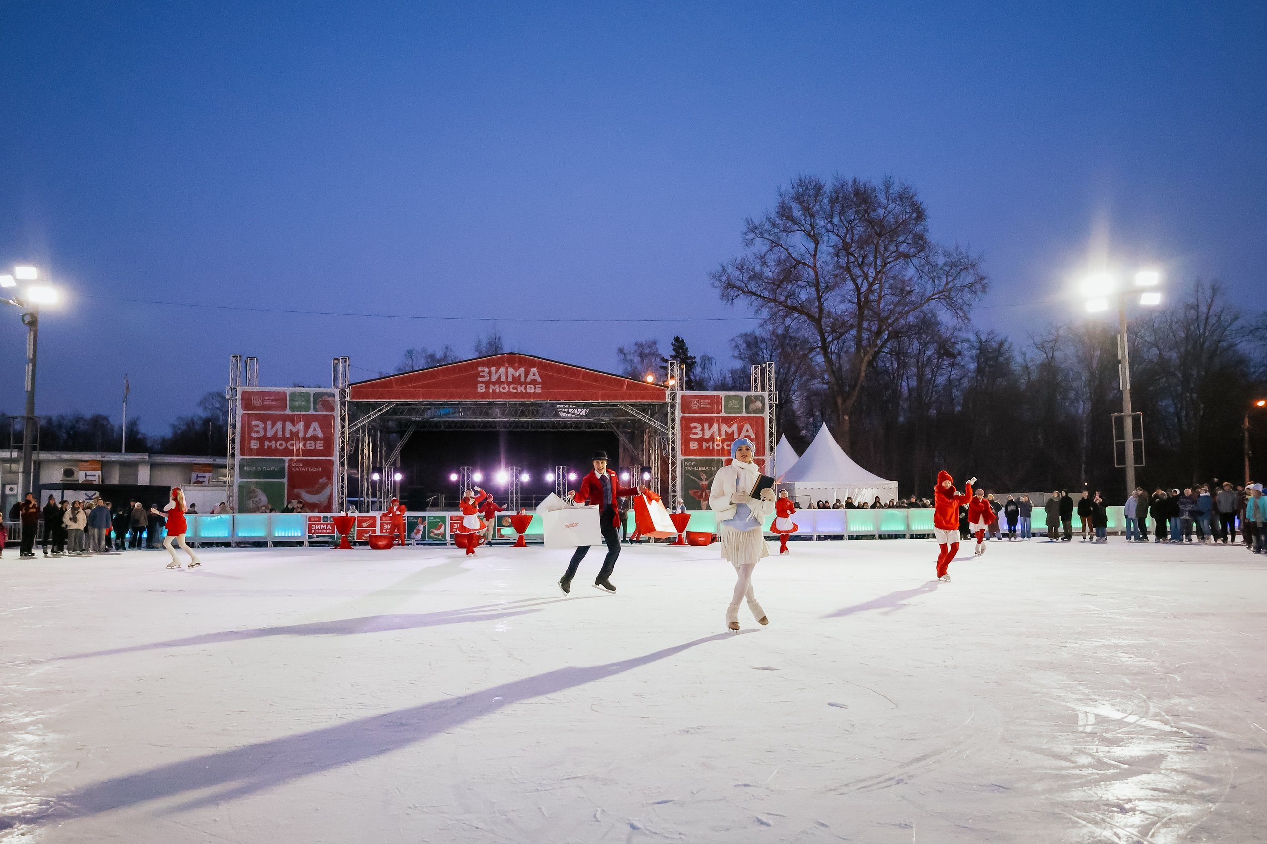 Ледовое шоу Сокольники Московское Чаепитие. Фотограф и видеограф Анна Домашенко