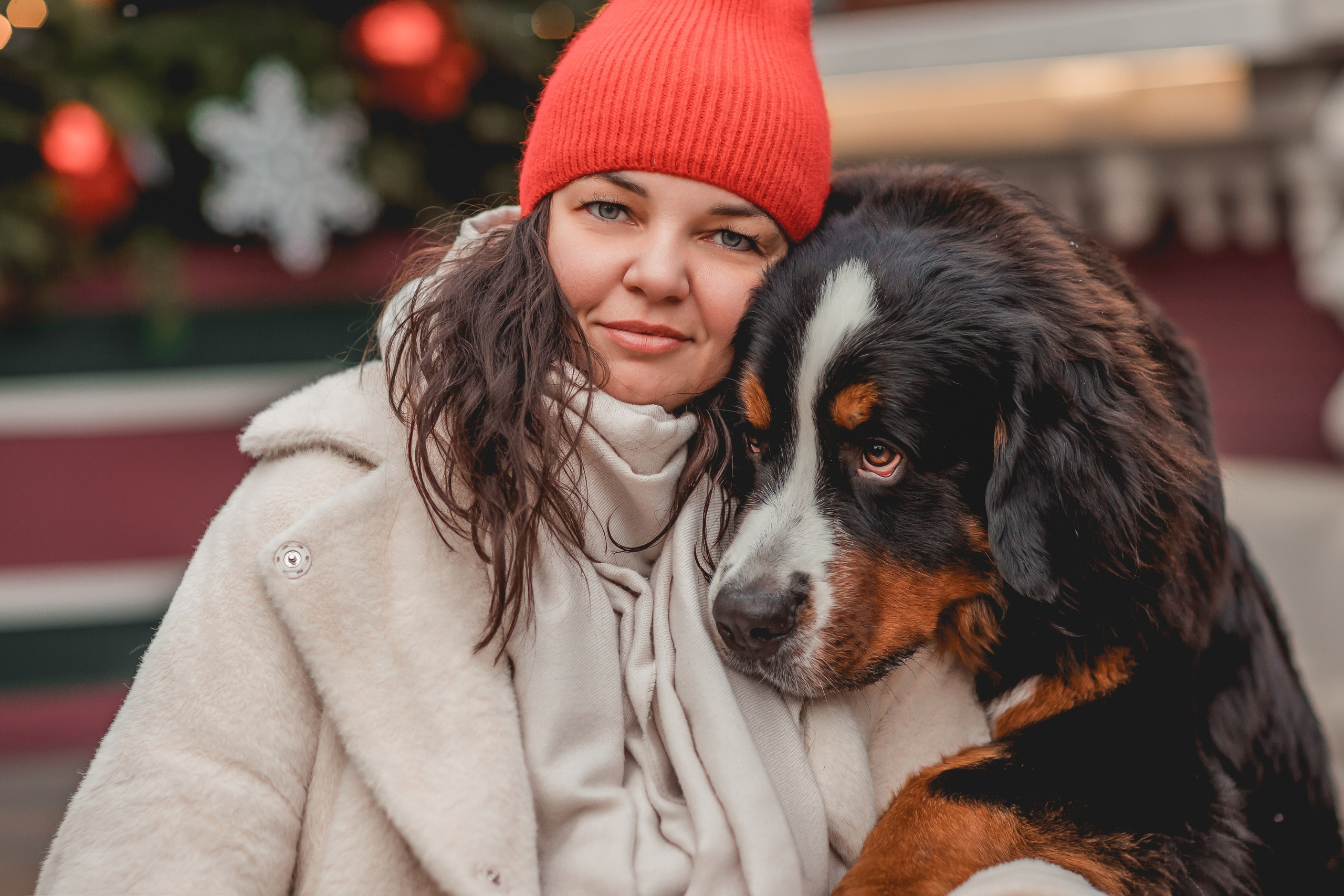 Татьяна и Терри. Семейный фотограф анималист Мария Крючкова