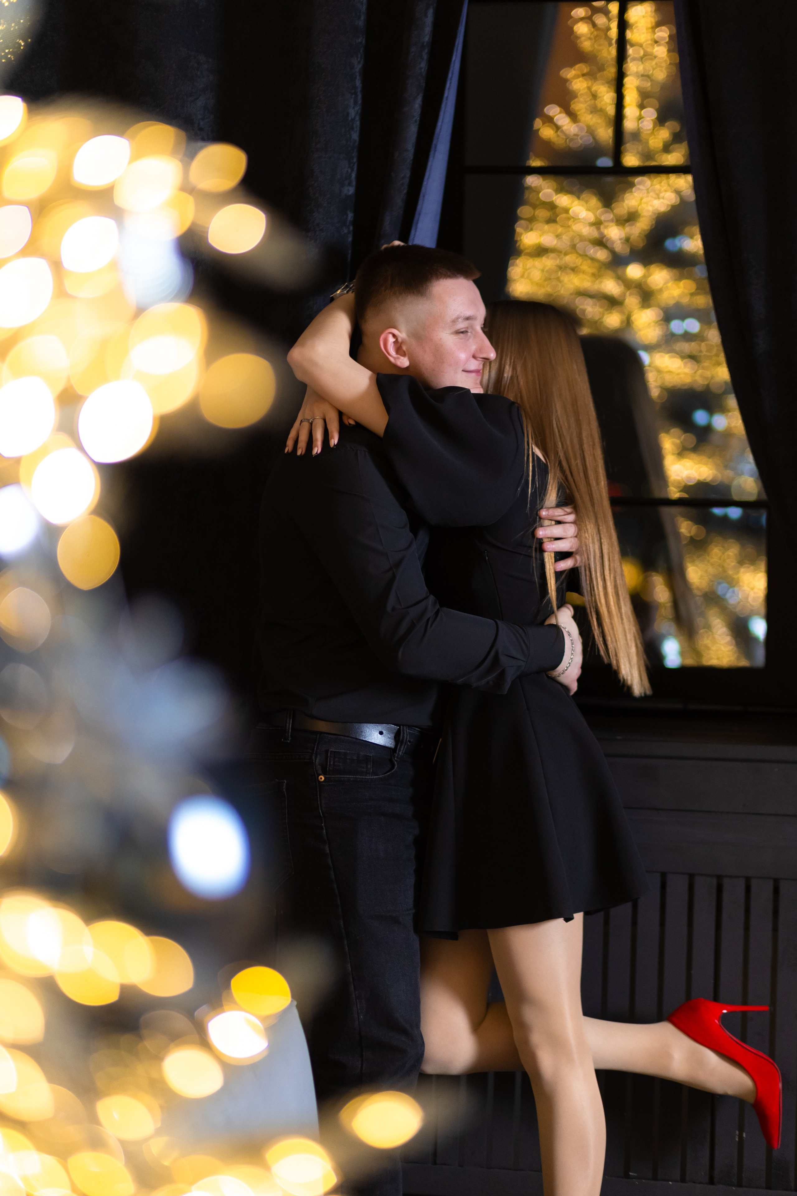 Парная новогодняя фотосессия. Ирина Мезенцева | Женский и предметный фотограф | г. Омск