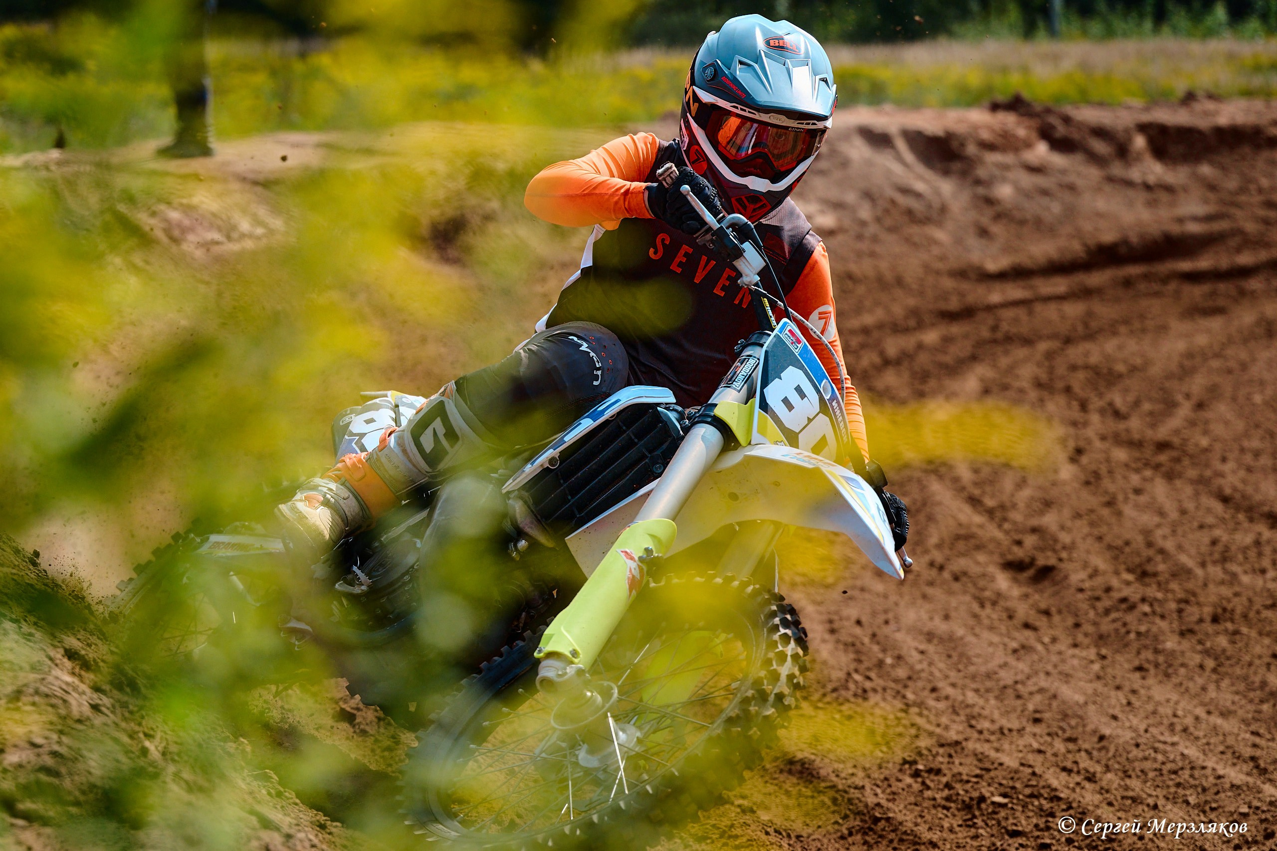 Мотокросс. Орловское. Ижевск. 25.08.2024. Спортивный репортажный фотограф в Ижевске Сергей Мерзляков