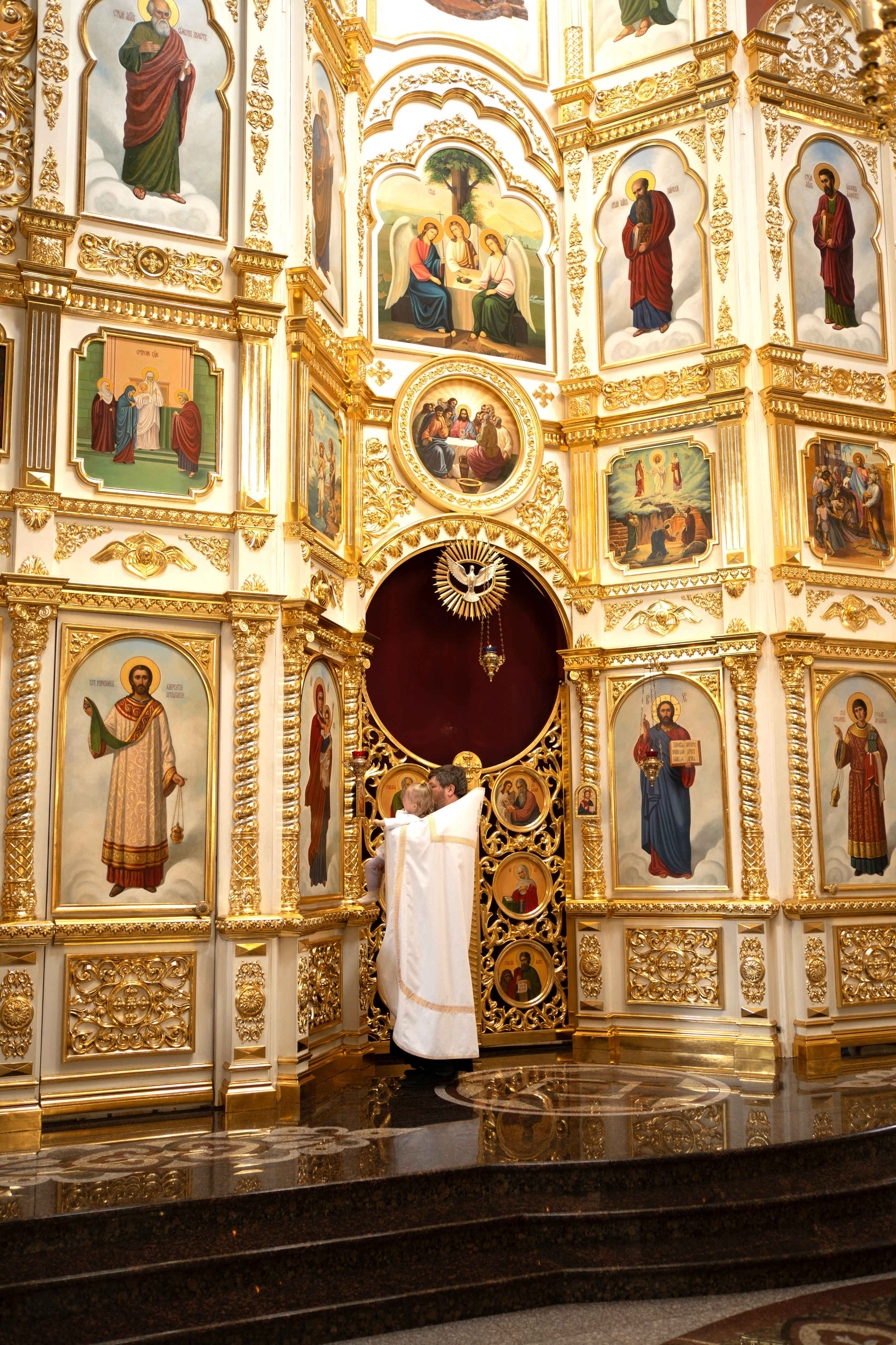 Таинство крещения Екатерины