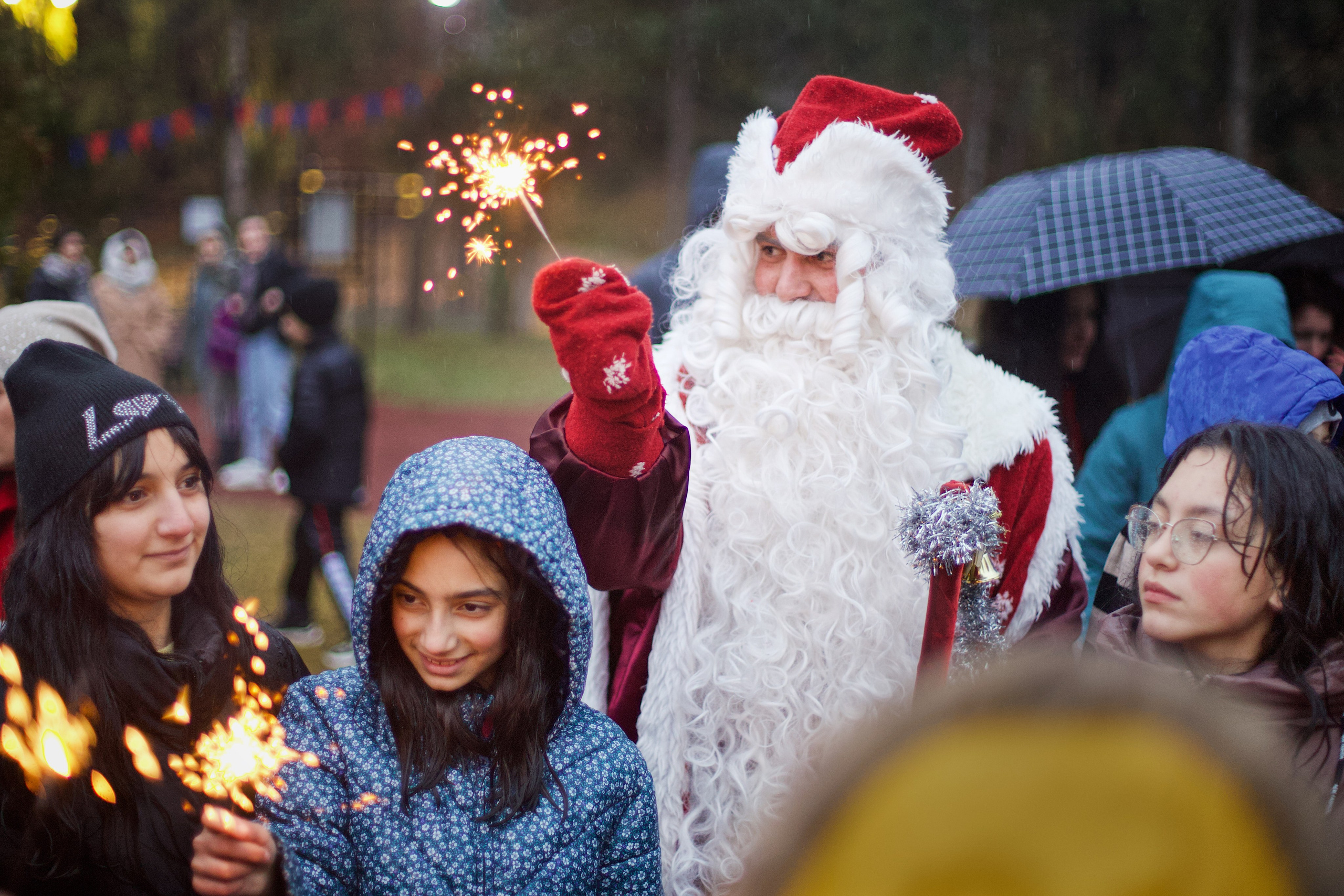Christmas Tree opening in Dilijan city park. Фотограф в Армении Женя Гилевич