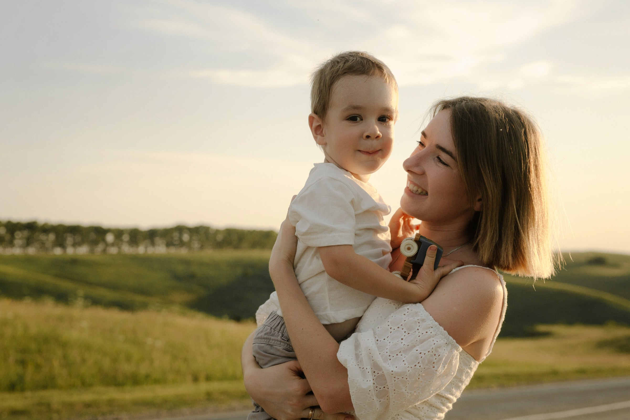 Виталя, Аня и Мирон. Фотограф Любовь Щербинина